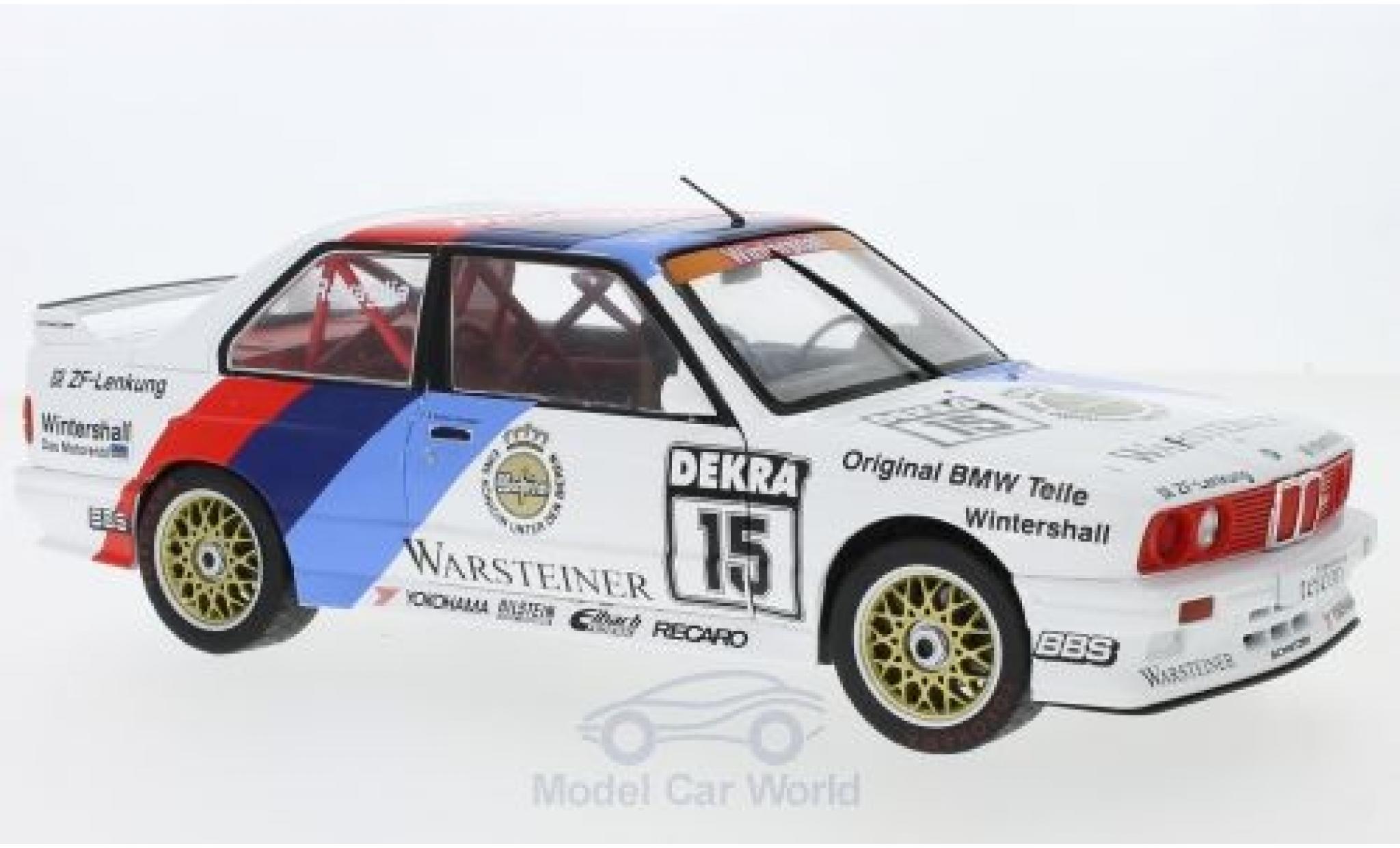 Bmw M3 E30 1/18 Solido (E30) No.15 DTM 1989 R.Ravaglia modelauto