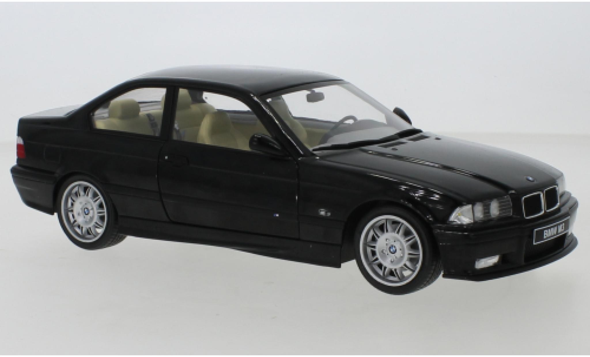 Bmw M3 1/18 Solido (E36) metallic zwart 1994 modelauto