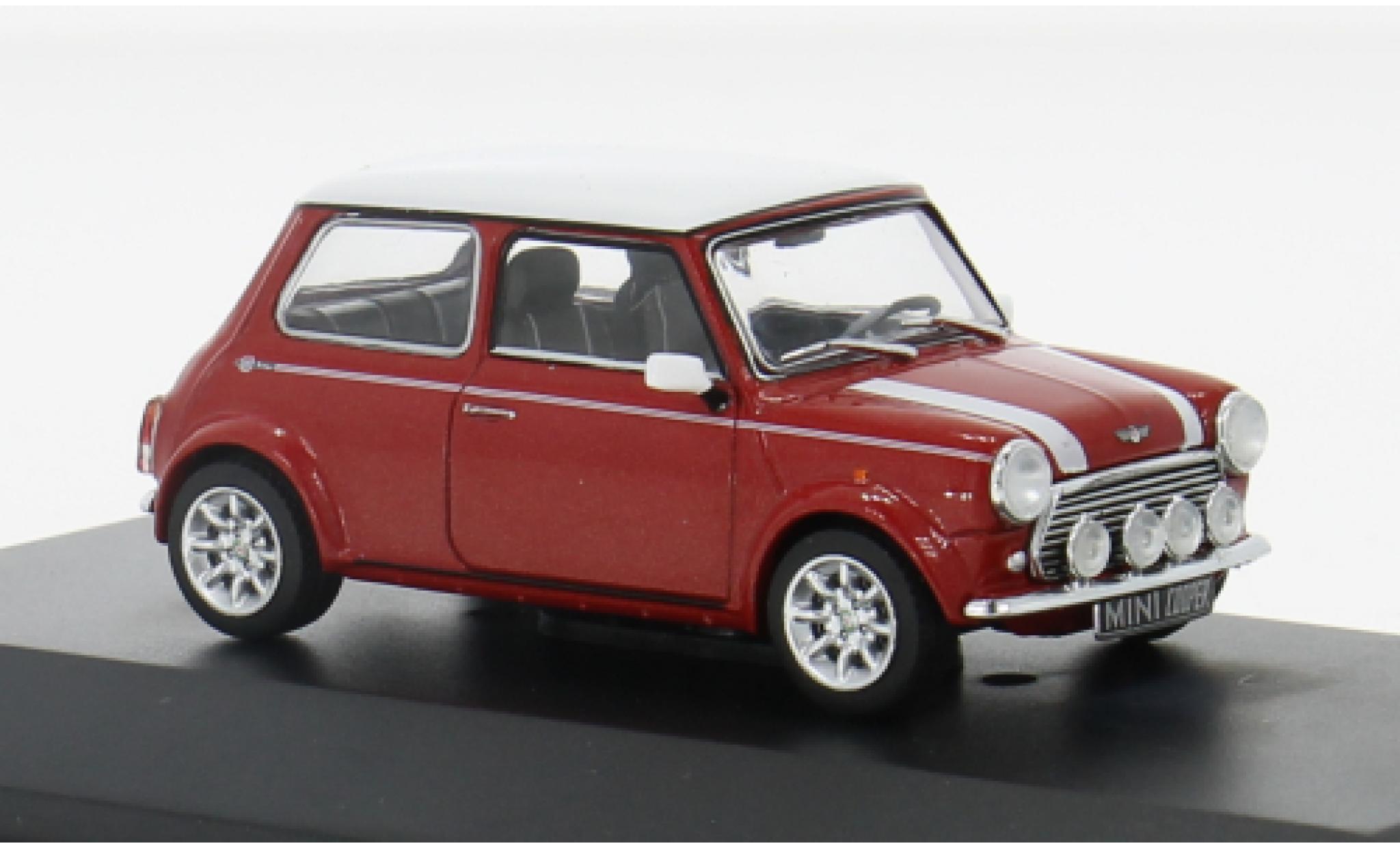 Mini Cooper 1/43 Solido Bmw Sport rood/wit 1:43 modelauto