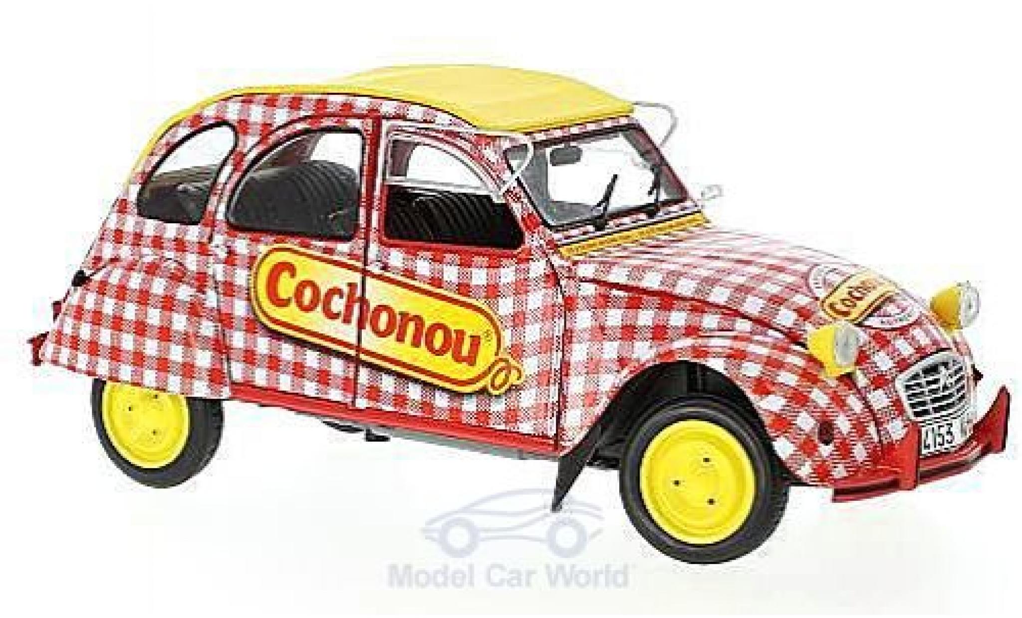 Citroen 2CV 1/18 Solido 6 Cochonou modelauto