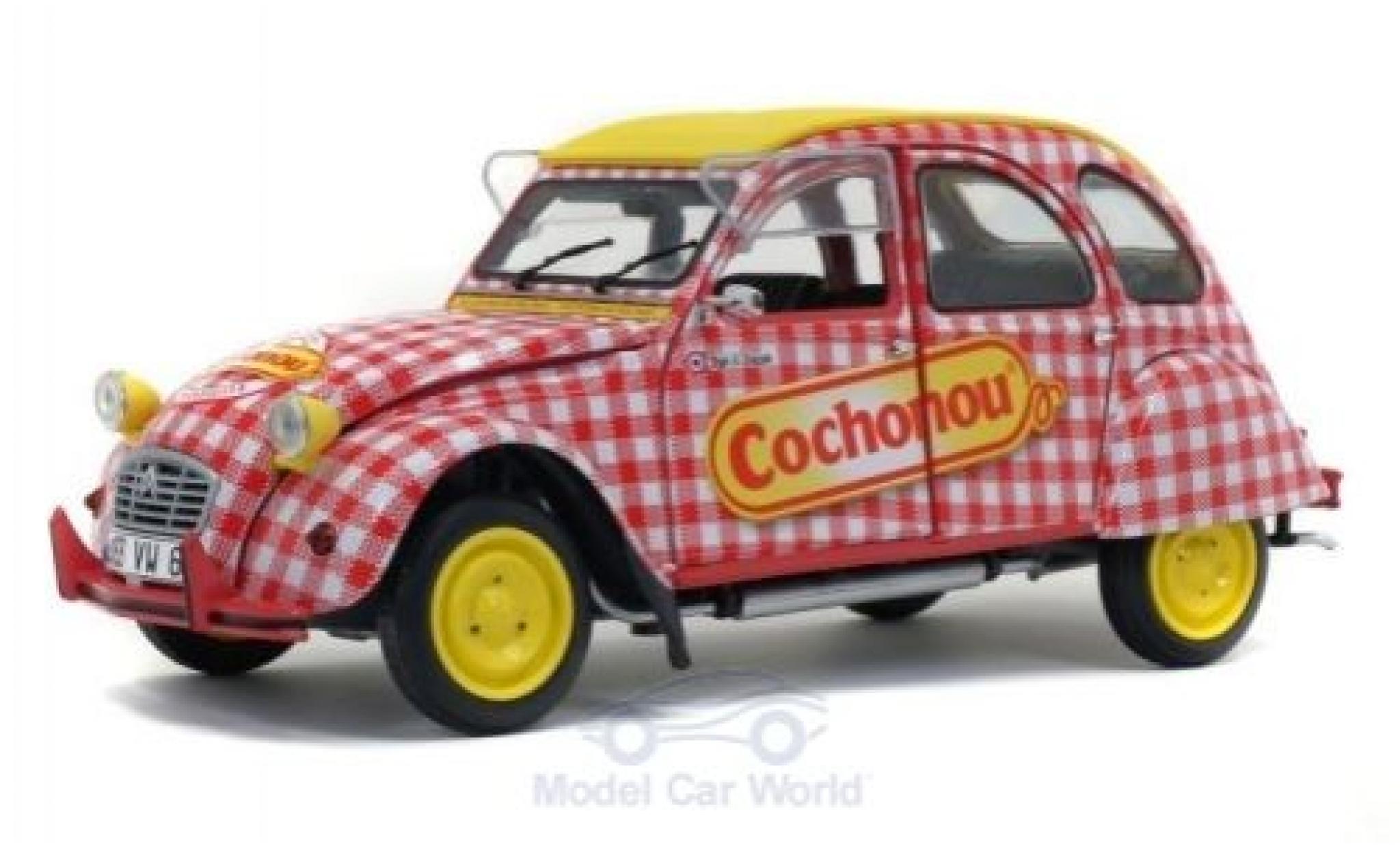 Citroen 2CV 1/18 Solido 6 Cochonou 1985 modelauto
