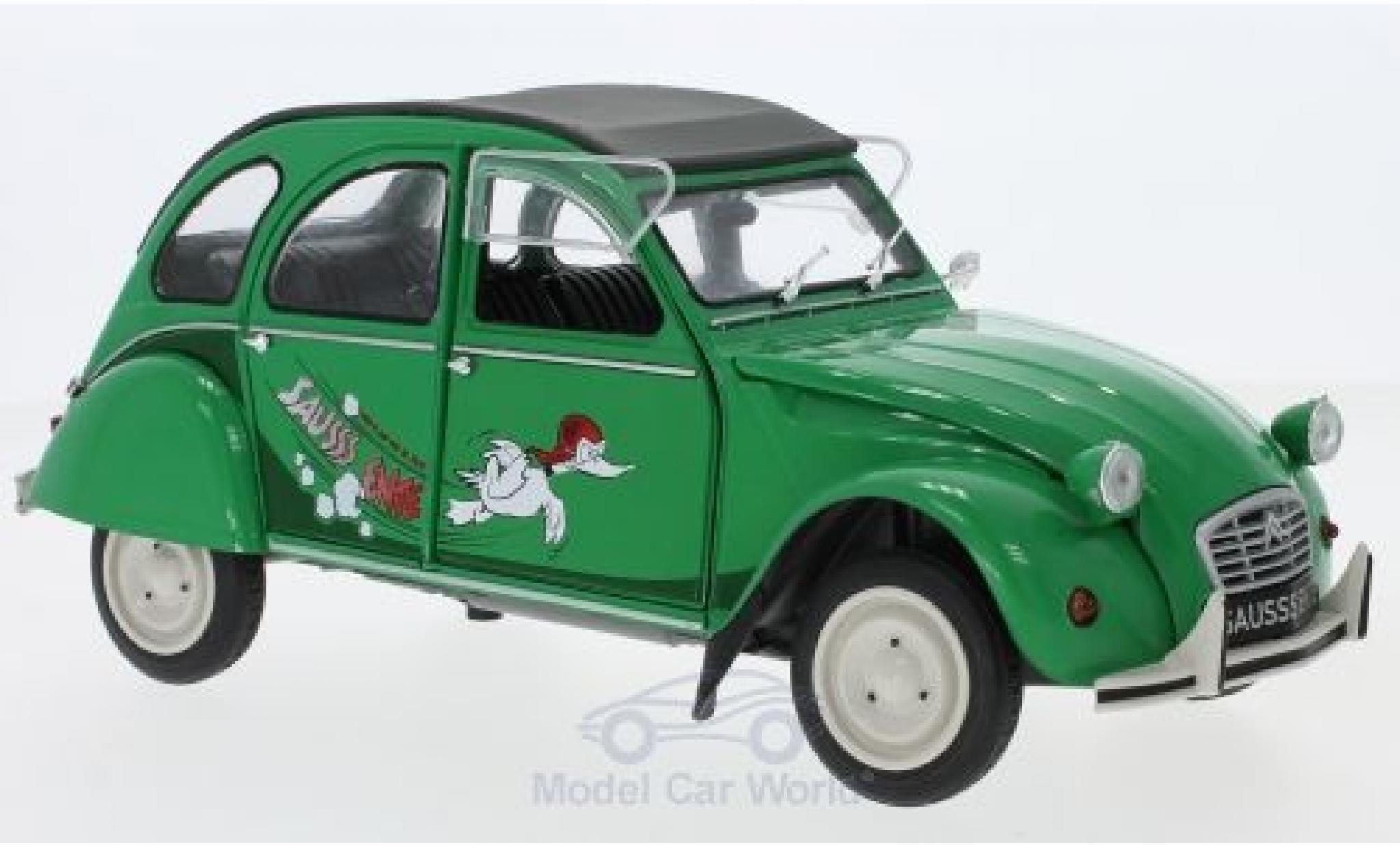 Citroen 2CV 1/18 Solido 6 Sausss Ente modelauto