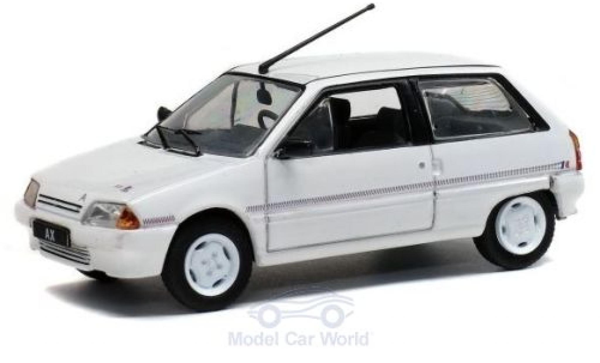 Citroen AX 1/43 Solido Kway wit 1988 modelauto