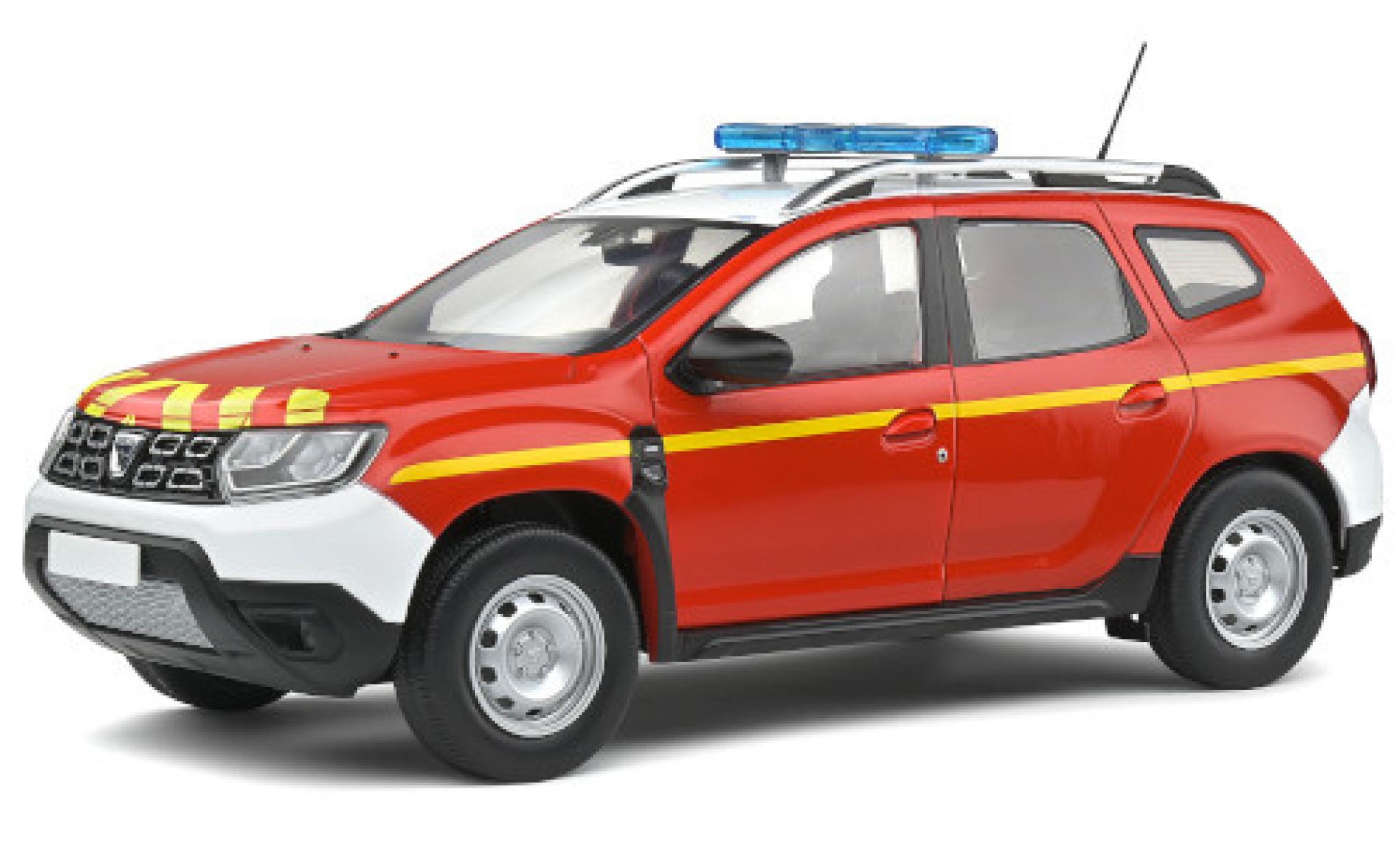 Dacia Duster 1/18 Solido Brandweer modelauto