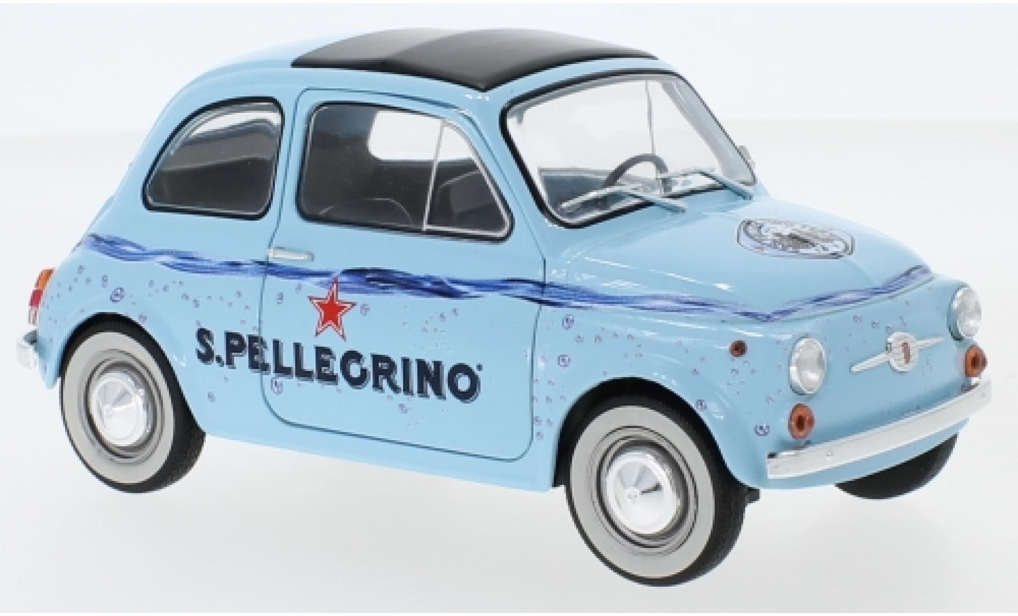 Fiat 500 1/18 Solido F San Pellegrino modelauto