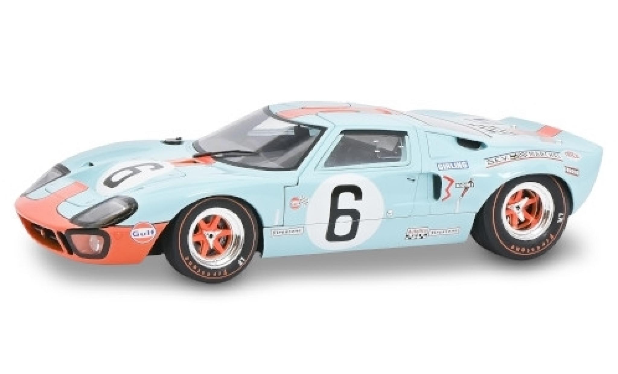 Ford GT40 1/18 Solido RHD No.6 John Wyer Automotive Engineering 24h Le Mans 1969 J.Ickx/J.Oliver modelauto