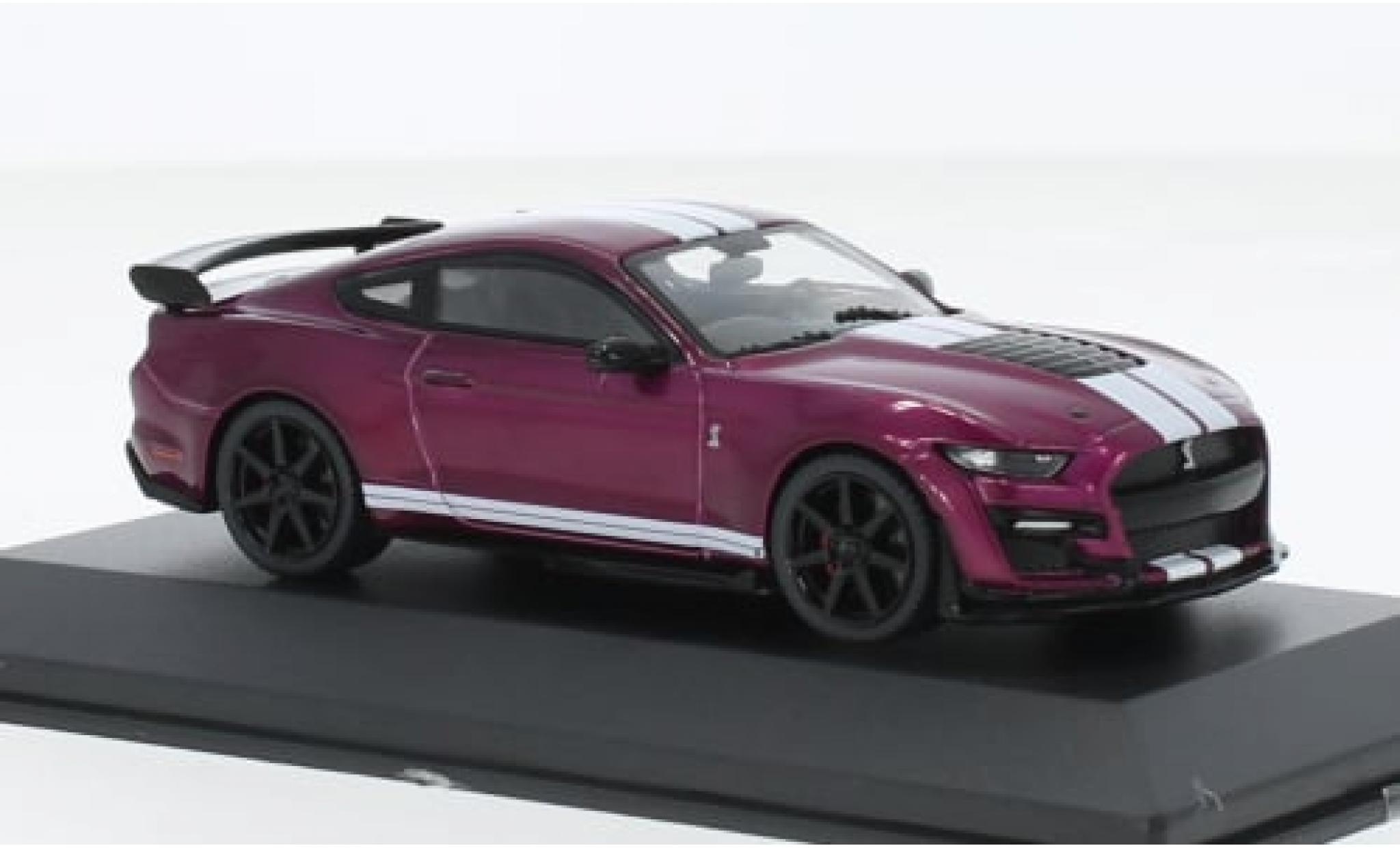 Shelby GT 500 1/43 Solido Ford Mustang Fast Track metallic lila 2020 1:43 modelauto