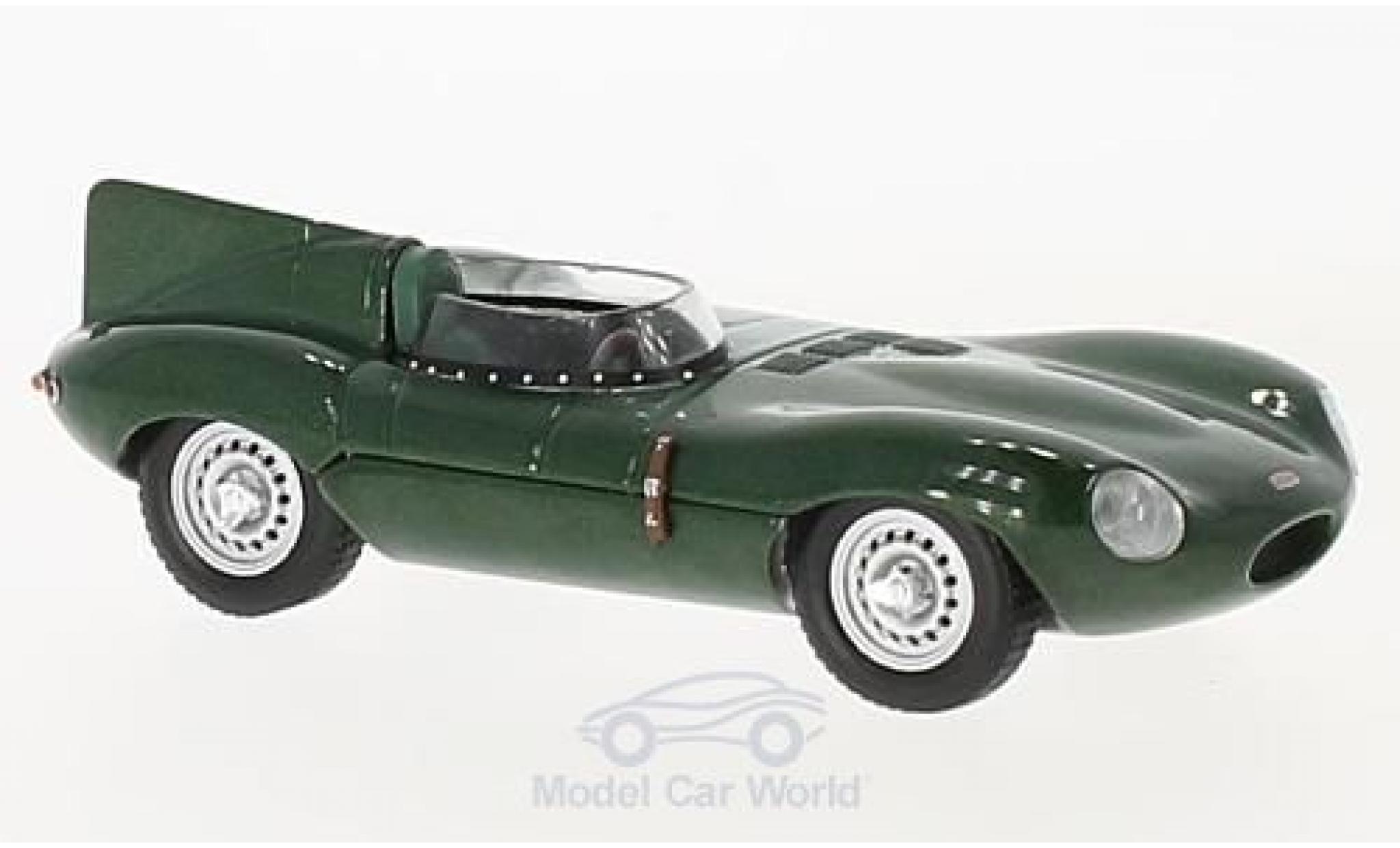 Jaguar D-Type 1/43 Solido groen RHD 1952 modelauto