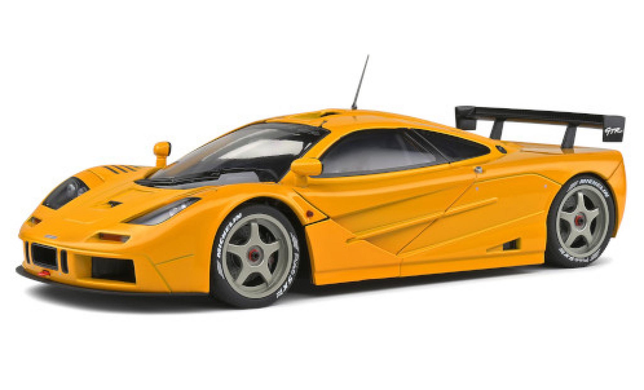McLaren F1 1/18 Solido GTR oranje 1995 modelauto