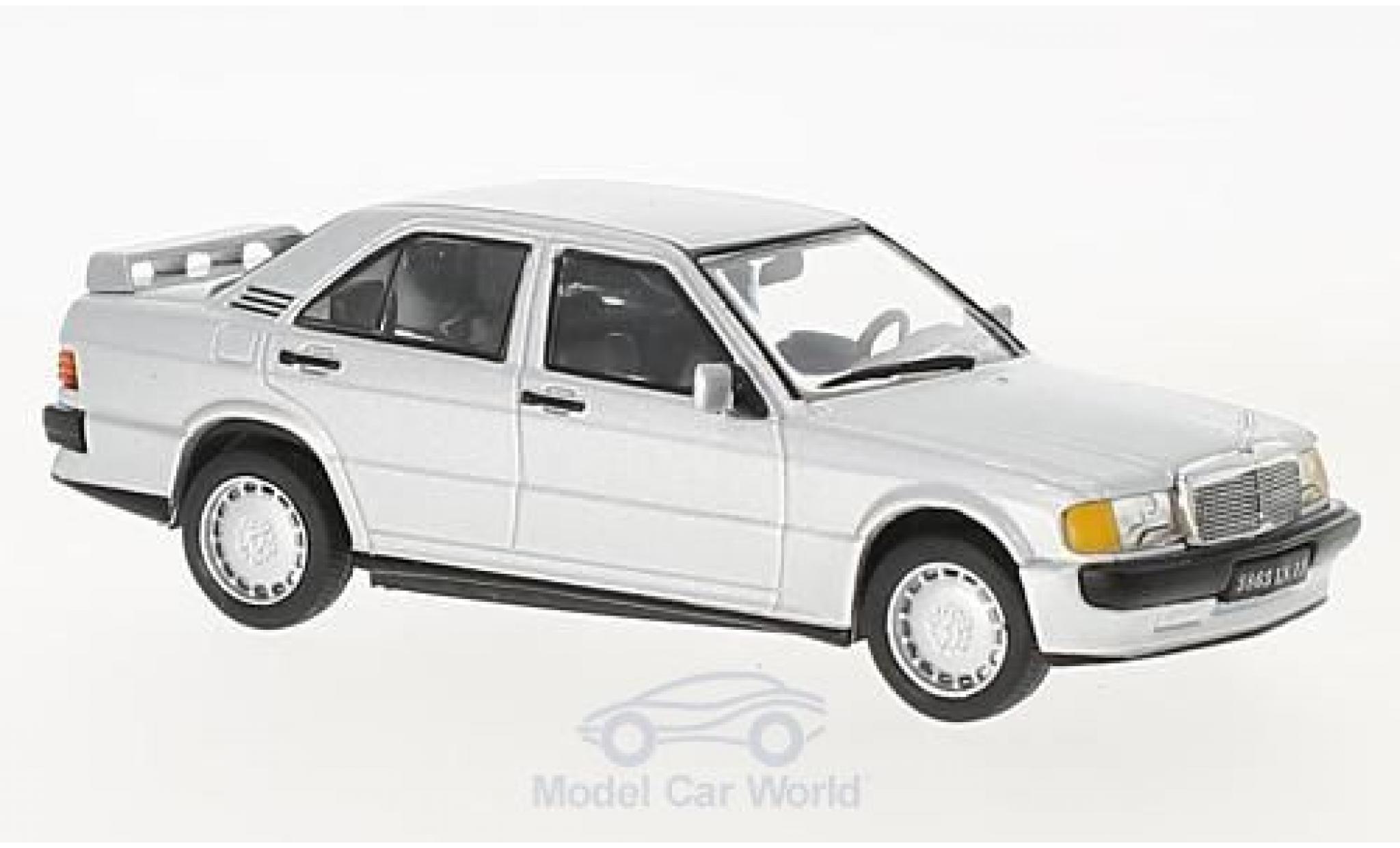 Mercedes 190 E 1/43 Solido E 2.3-16 (W201) grijs 1984 modelauto