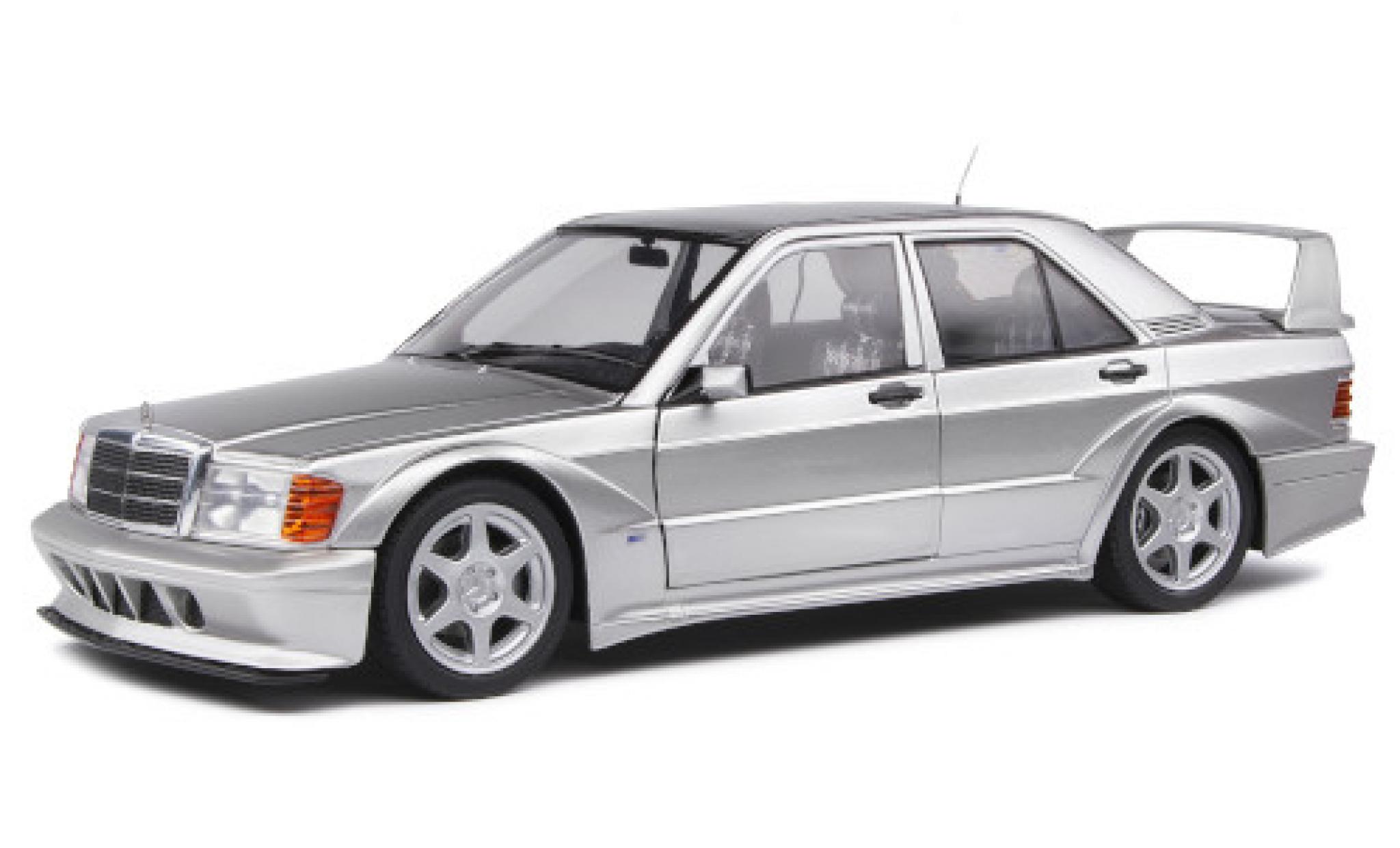 Mercedes 190 1/18 Solido E 2.5-16 Evo 2 (W201) grijs 1990 modelauto