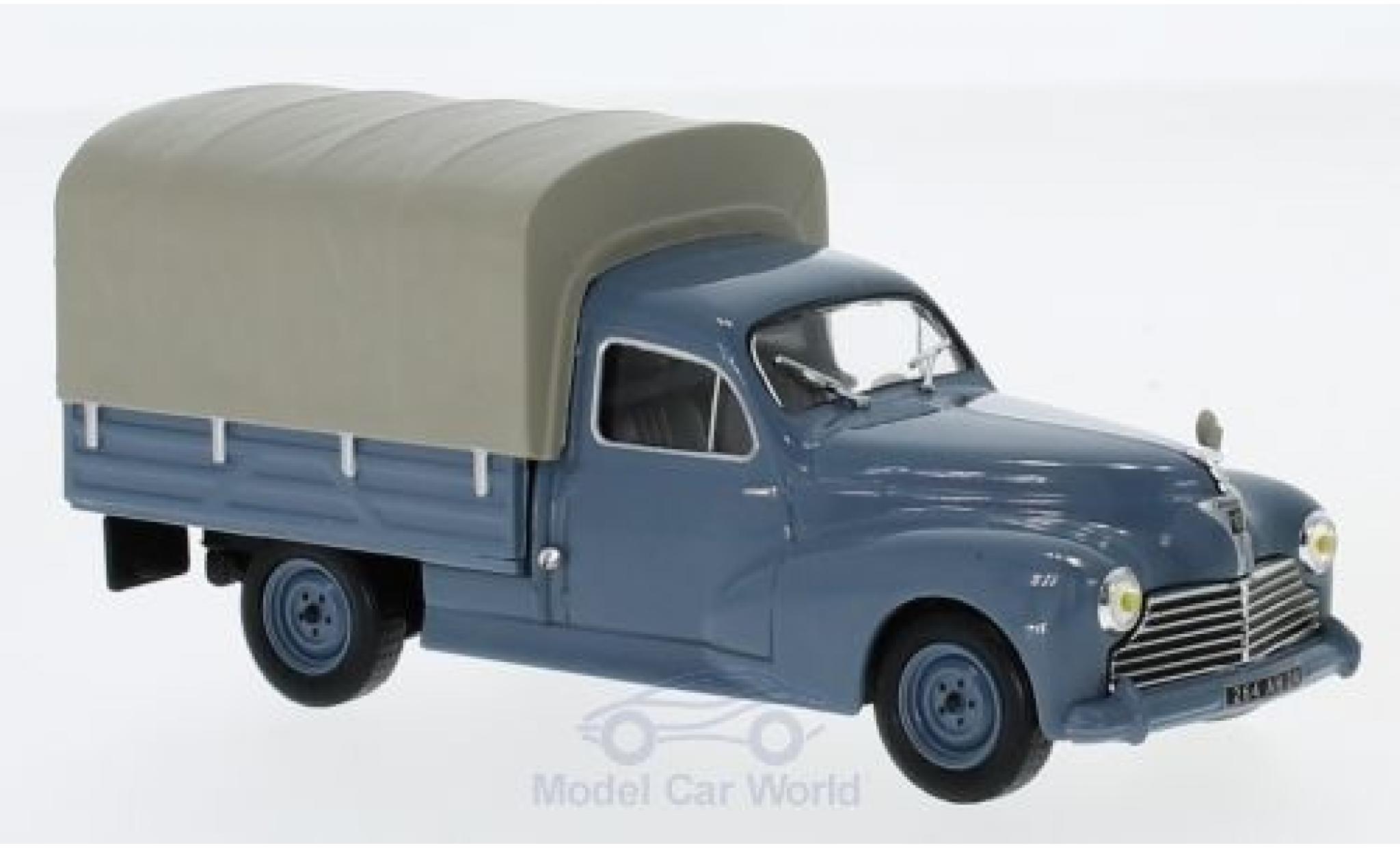 Peugeot 203 1/43 Solido Pick Up blauw 1952 modelauto
