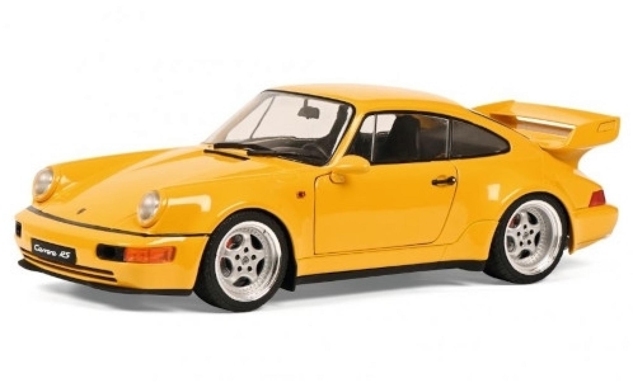 Porsche 964 RS 1/18 Solido 911 () 3.8 Carrera RS geel 1990 modelauto