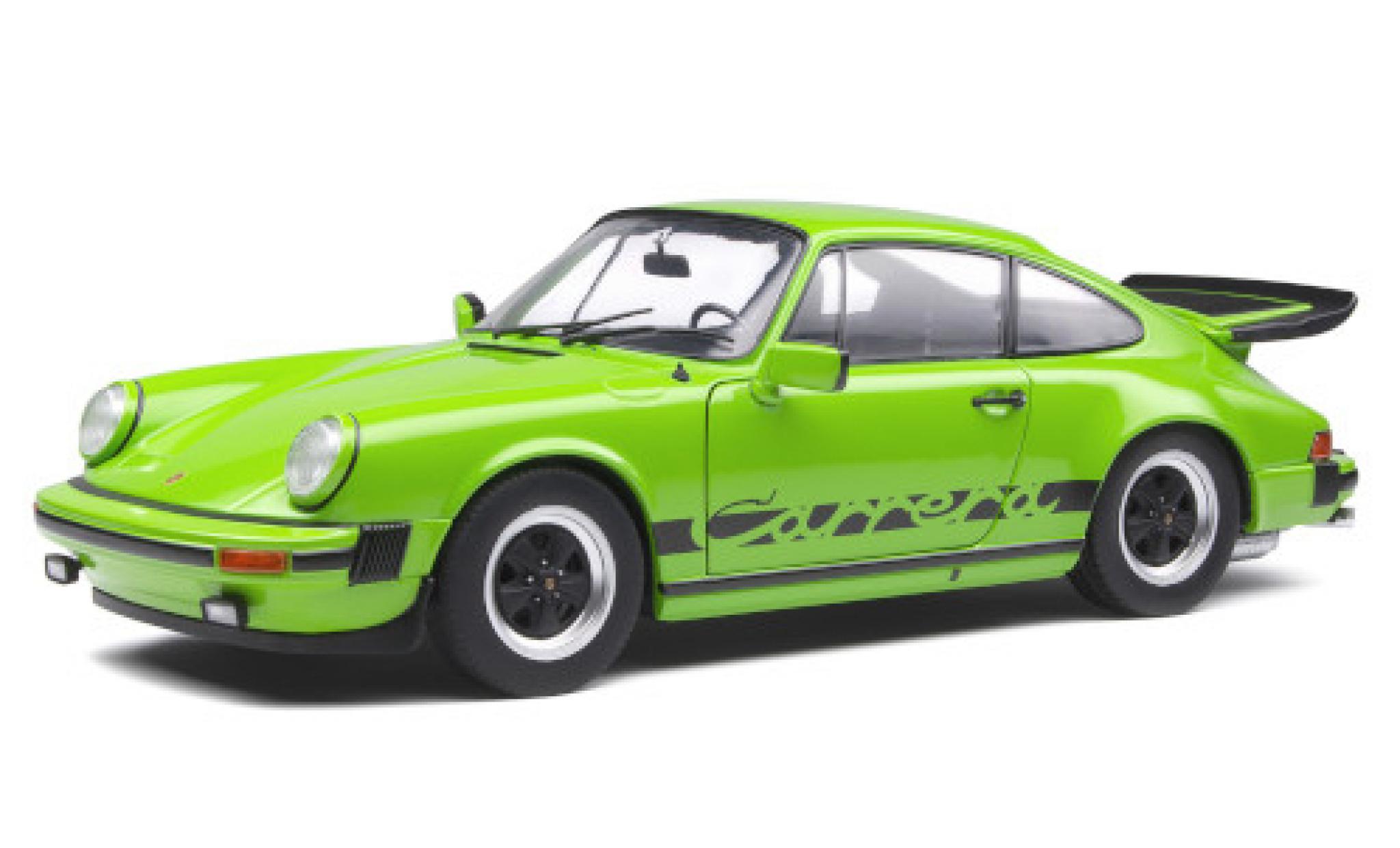 Porsche 930 1/18 Solido 911 Carrera 3.0 () groen/Dekor 1984 modelauto