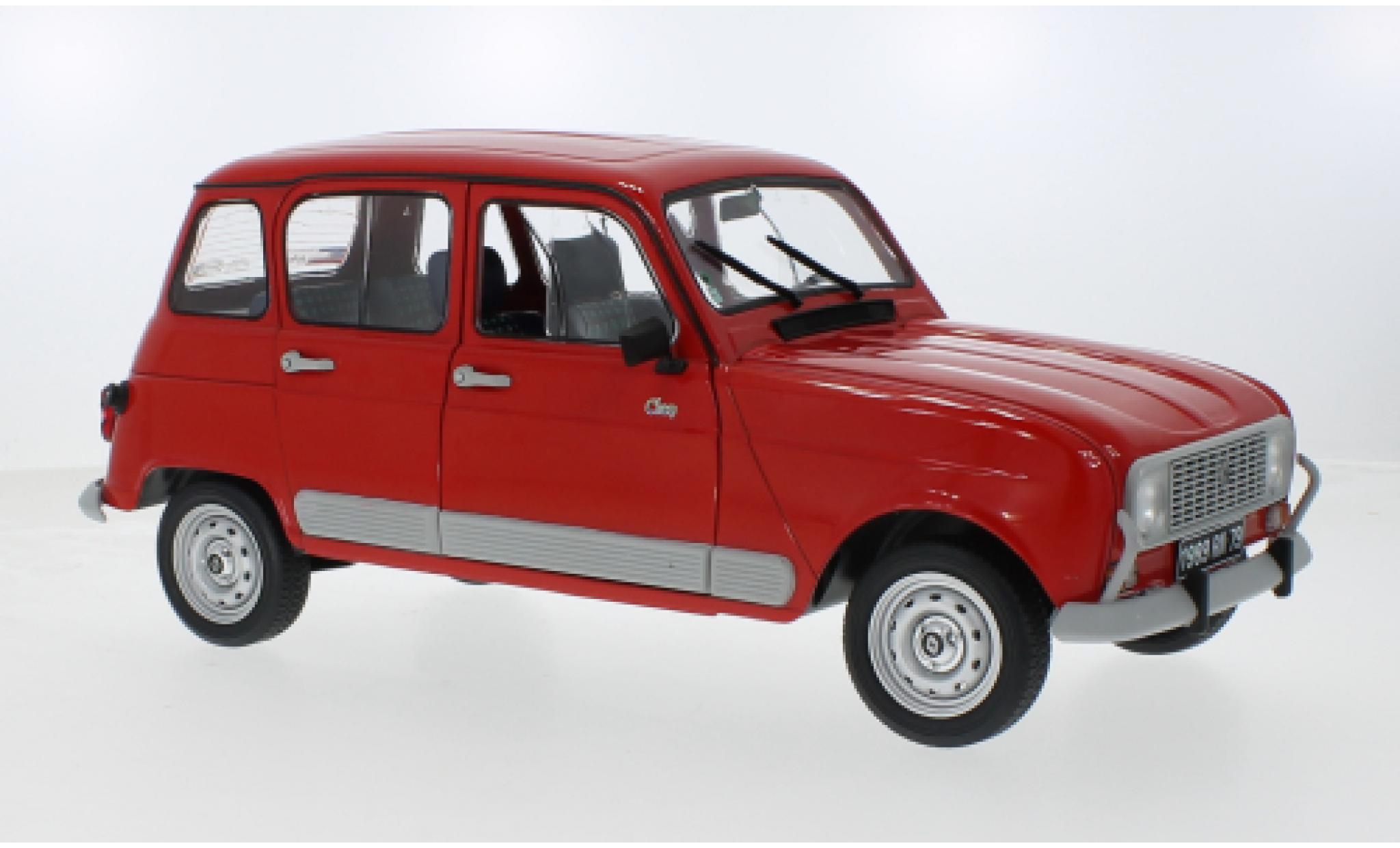 Renault 4 1/12 Solido GTL rood 1:12 modelauto