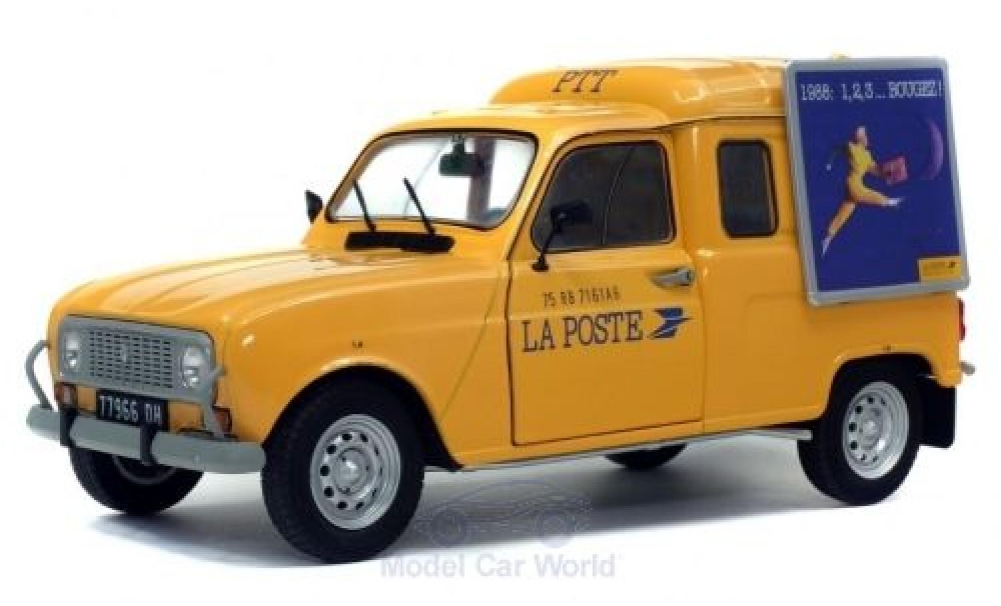 Renault 4 1/18 Solido LF La Poste (F) 1988 modelauto