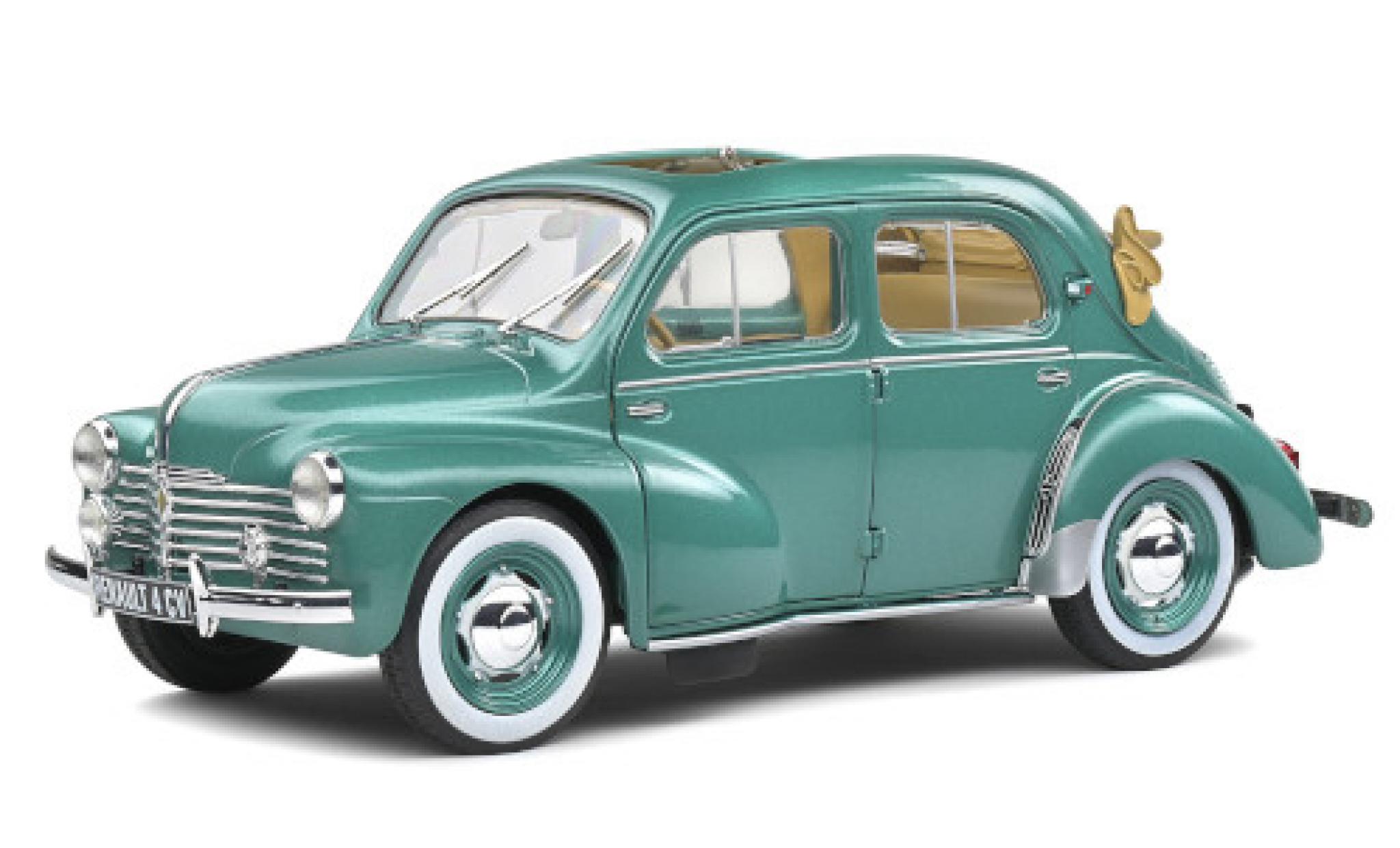 Renault 4CV 1/18 Solido Decouvrable metallic t&uuml;rkis 1956 modelauto