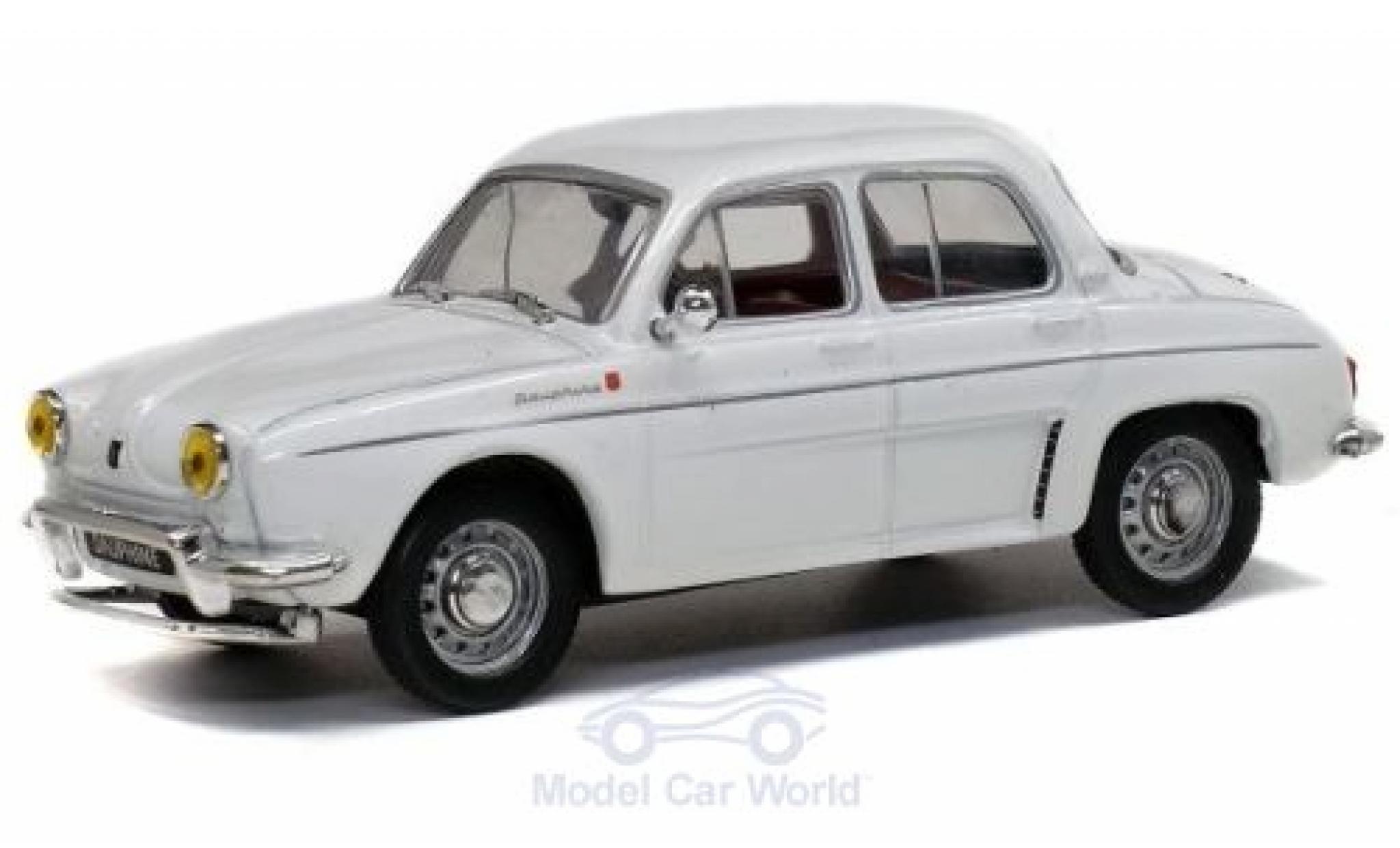 Renault Dauphine 1/43 Solido wit 1961 modelauto