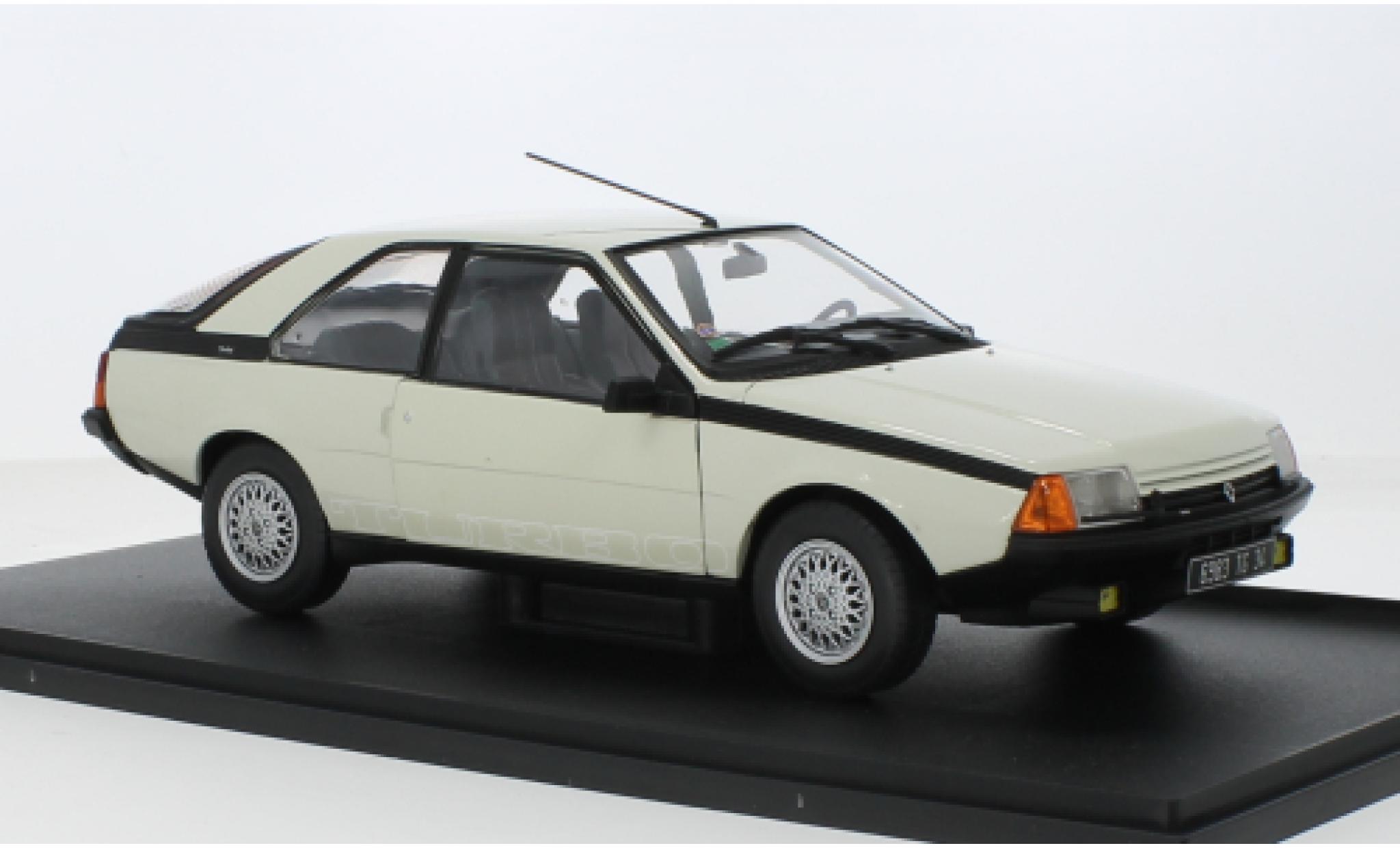 Renault Fuego 1/18 Solido Turbo wit 1985 1:18 modelauto