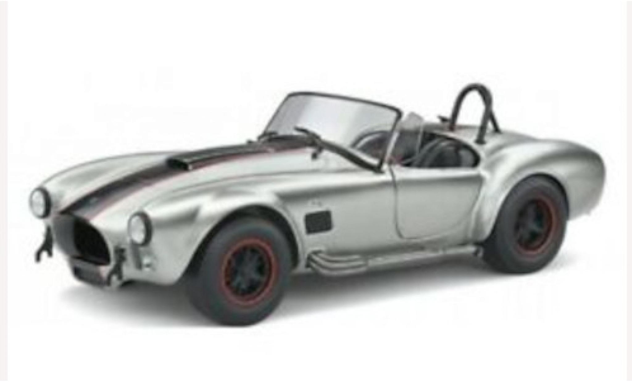 Shelby Cobra 1/18 Solido 427 MK II grijs/zwart 1965 modelauto