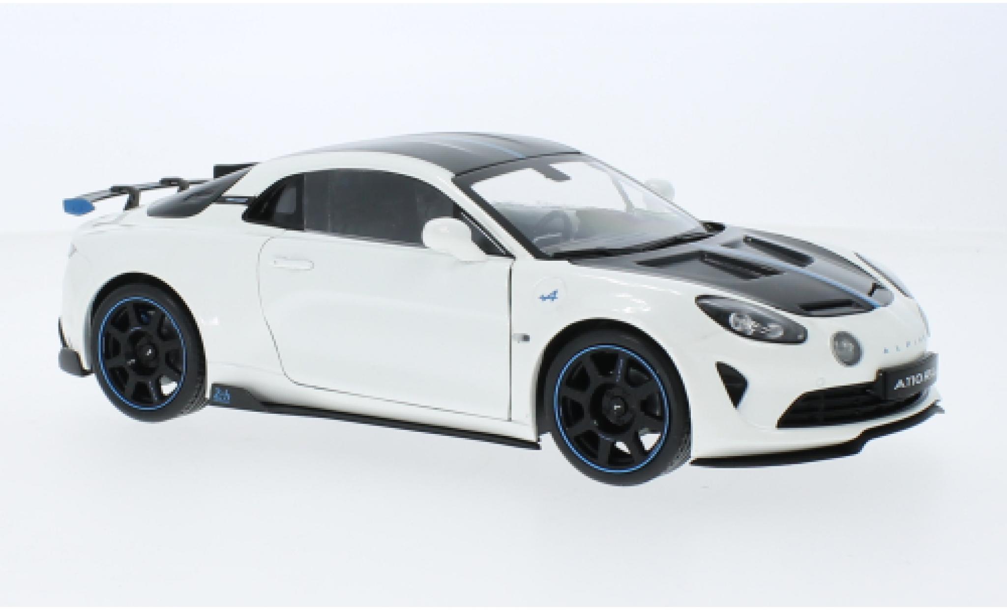 Alpine A110 1/18 Solido Radicale Le Mans metallic wit 2023 modelauto