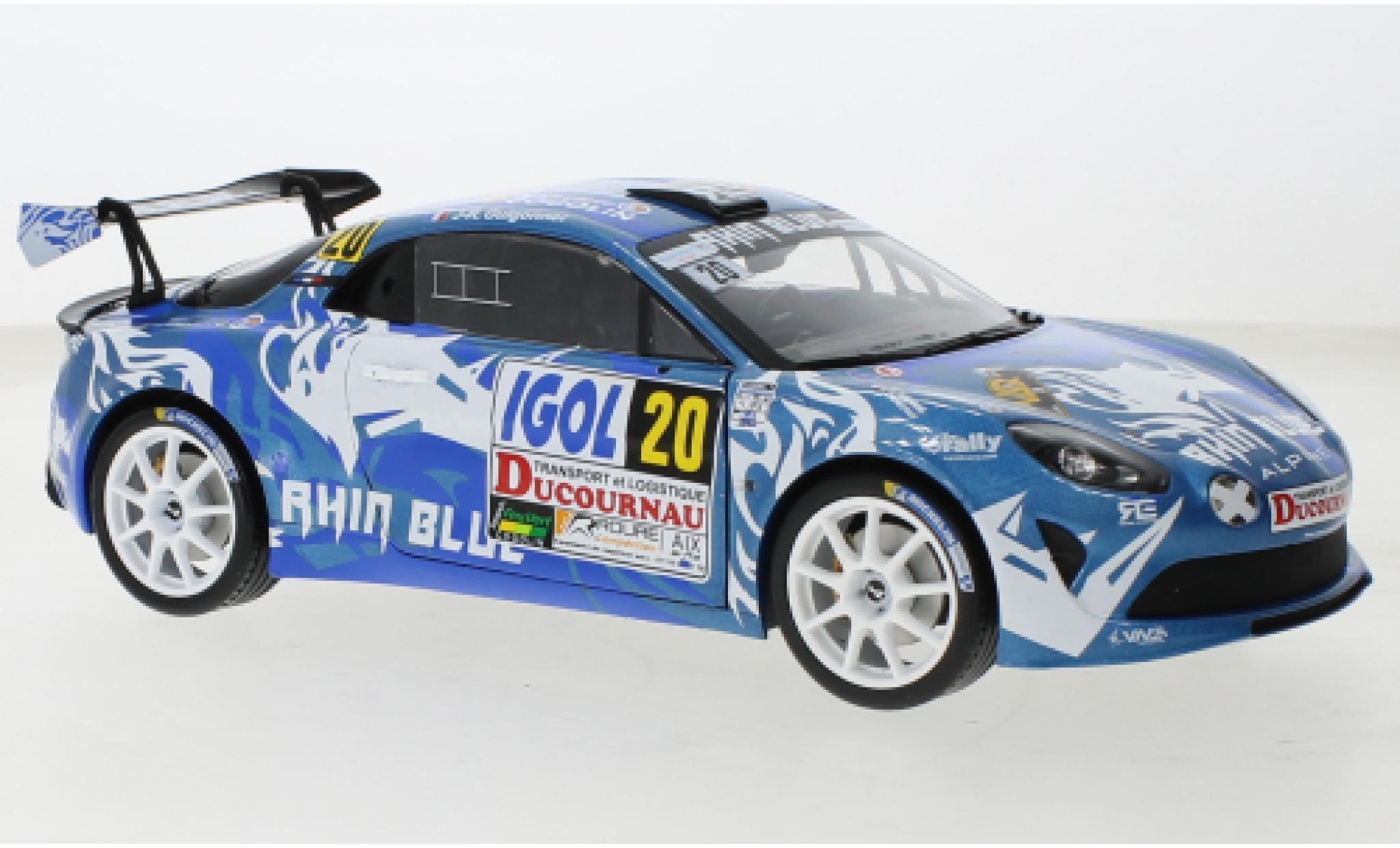 Alpine A110 1/18 Solido Rally RGT No.20 Rallye du Var 2021 modelauto