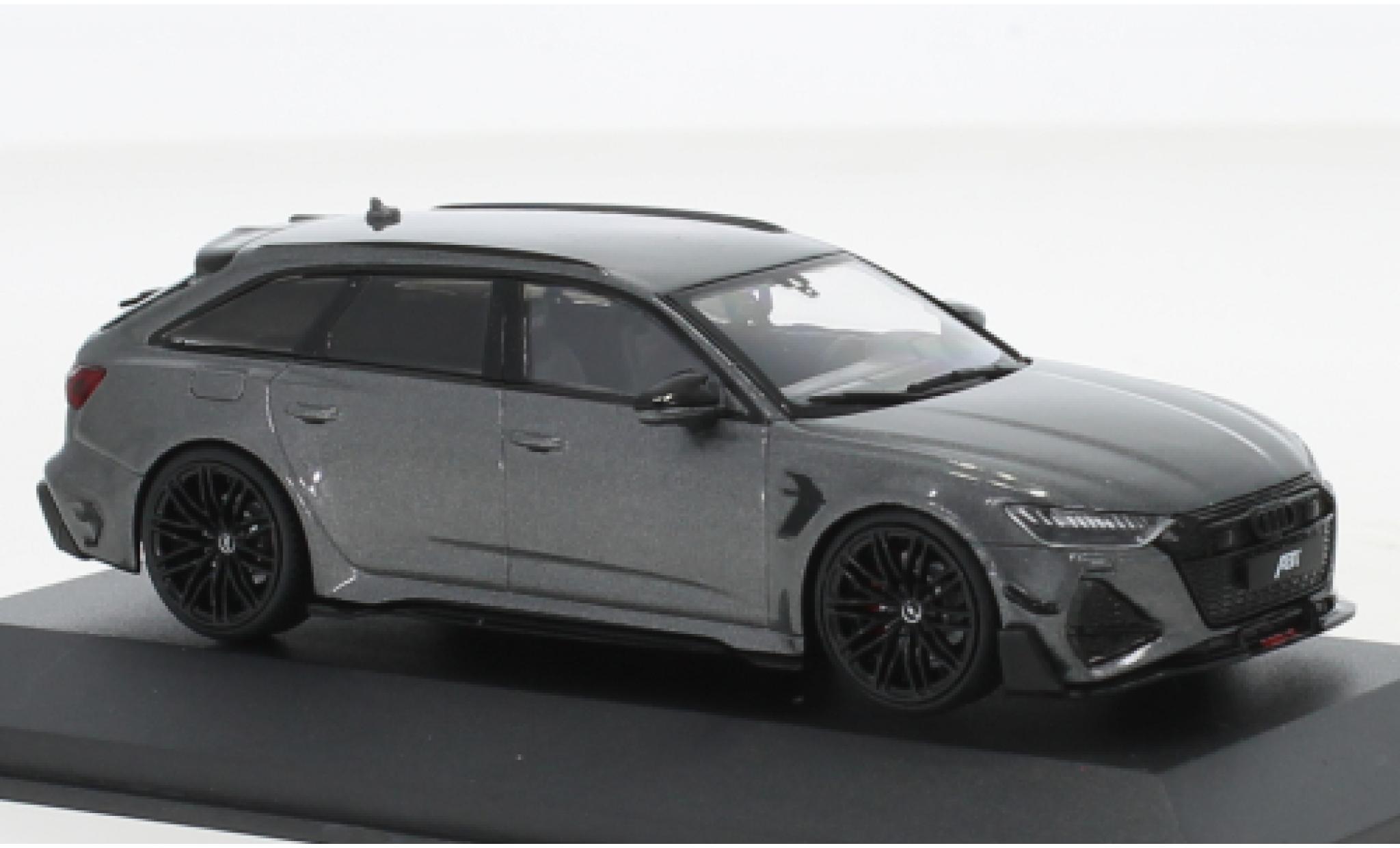 Audi RS6 1/43 Solido -R metallic grijs 2022 modelauto