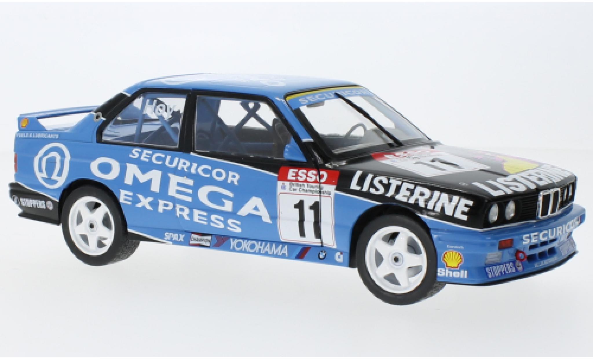 Bmw M3 1/18 Solido (E30) No.11 Omega BTCC 1991 modelauto