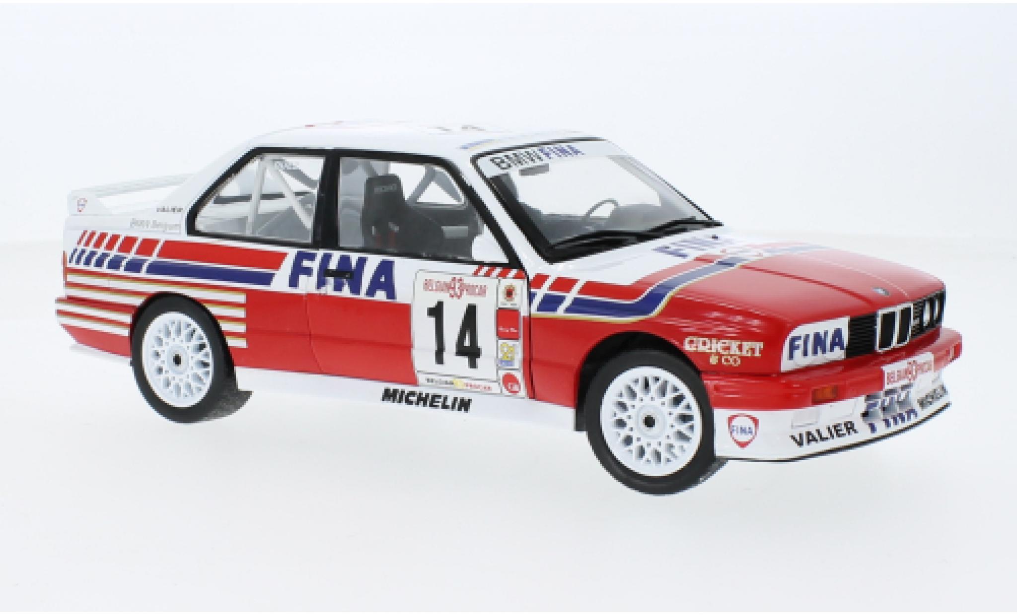 Bmw M3 1/18 Solido (E30) No.14 Bastos Procar Belgique 1993 modelauto