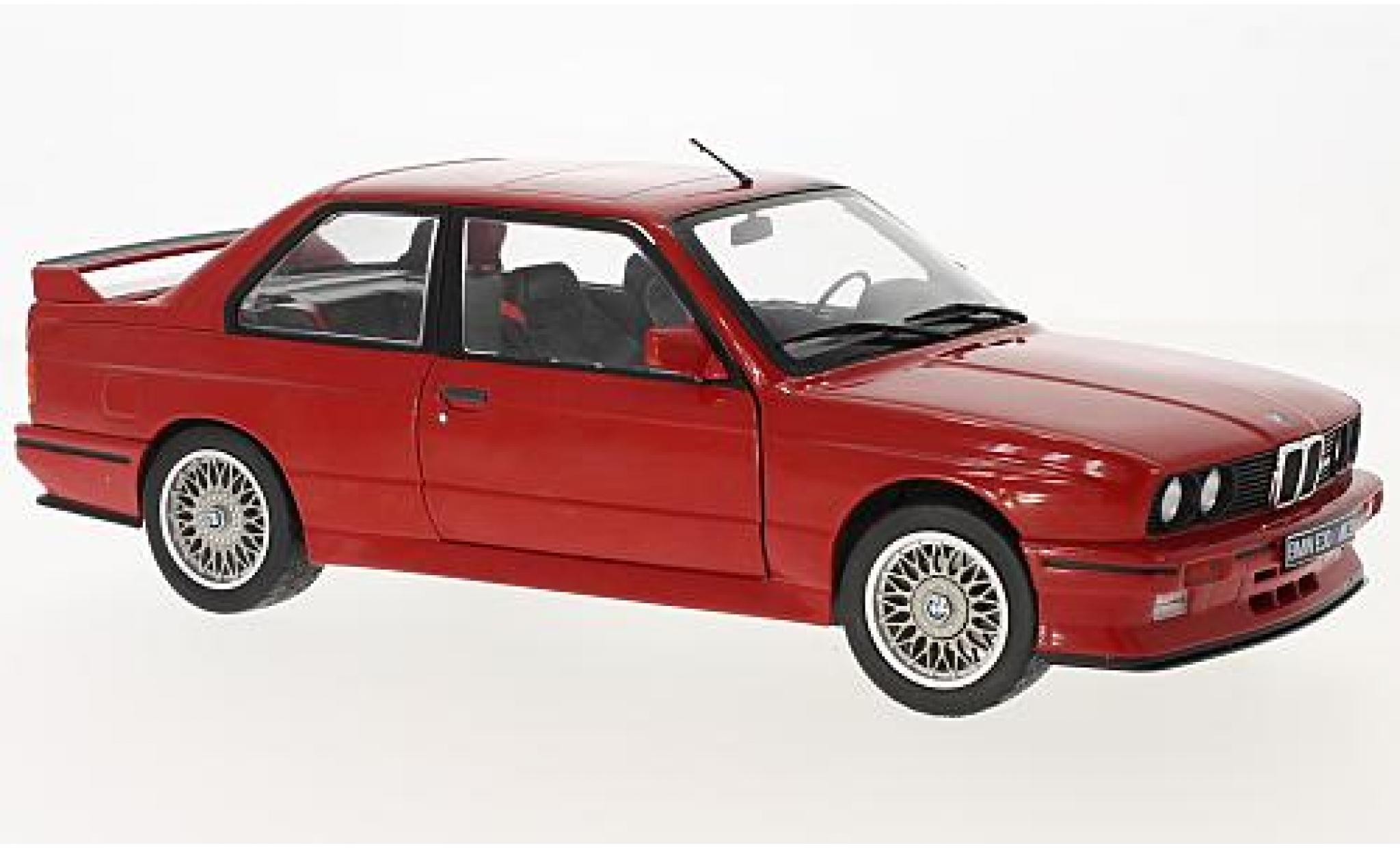 Bmw M3 1/18 Solido (E30) rood 1986 modelauto