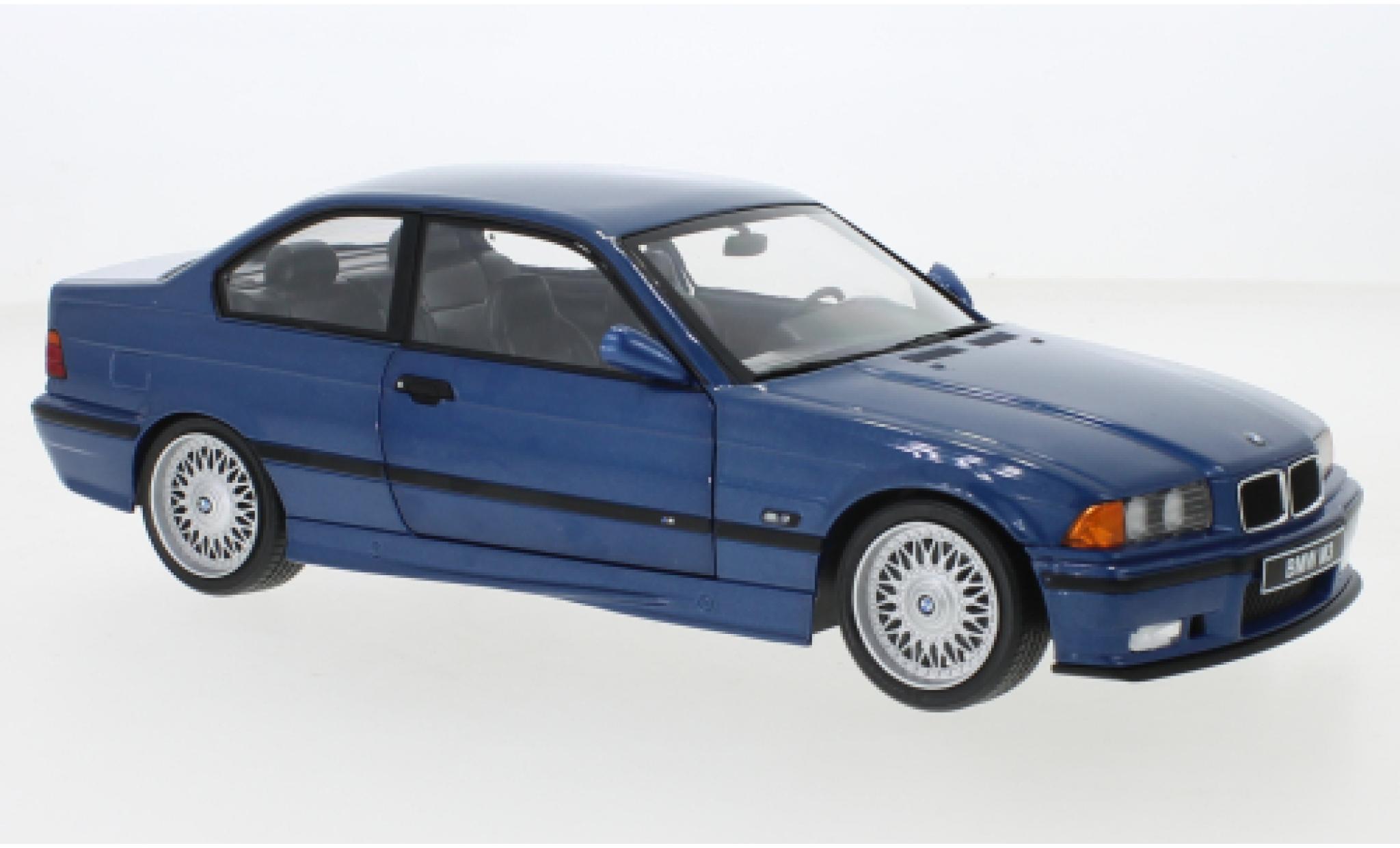 Bmw M3 1/18 Solido (E36) metallic blauw 1994 modelauto