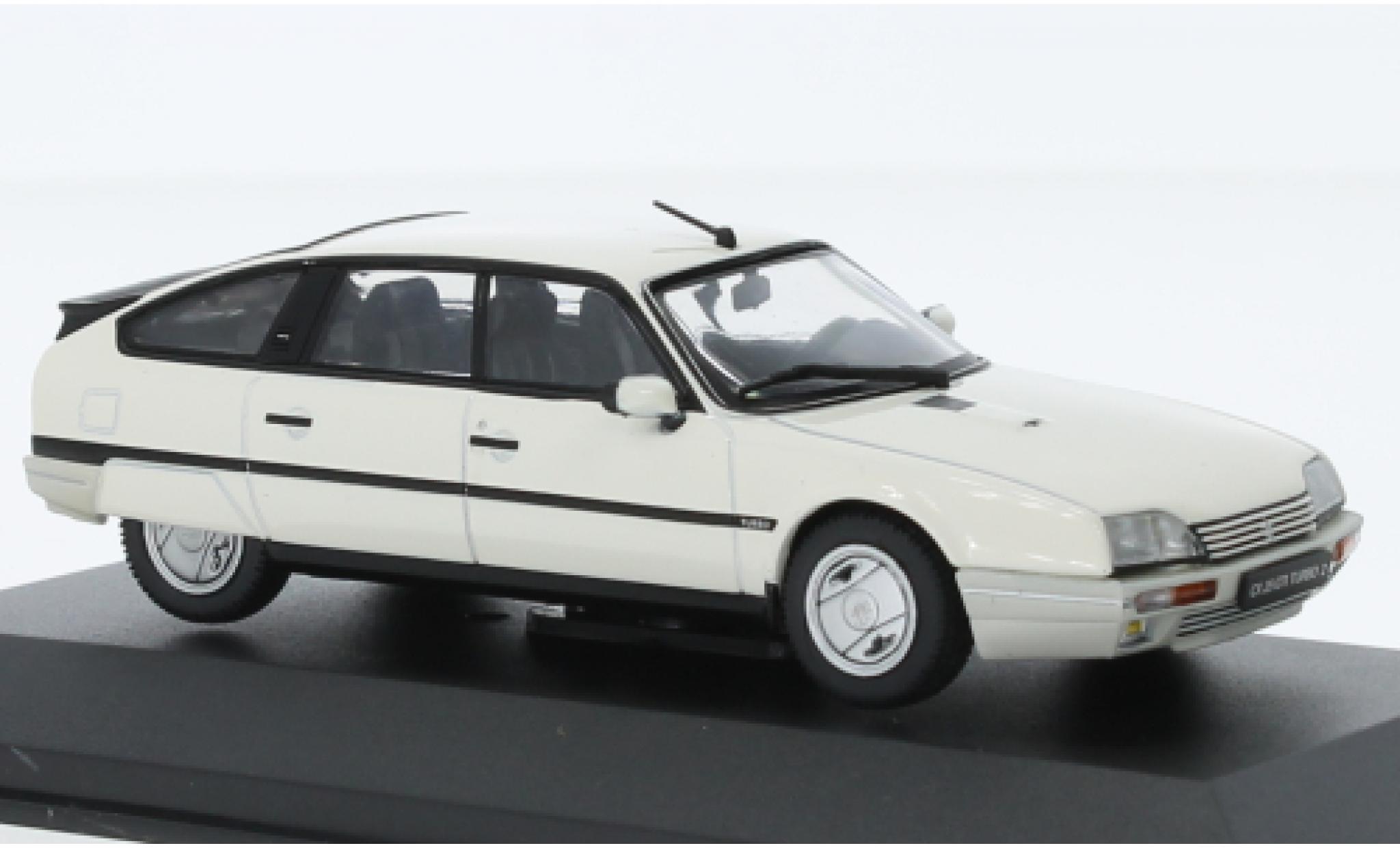 Citroen CX 1/43 Solido GTI Turbo II wit 1989 modelauto