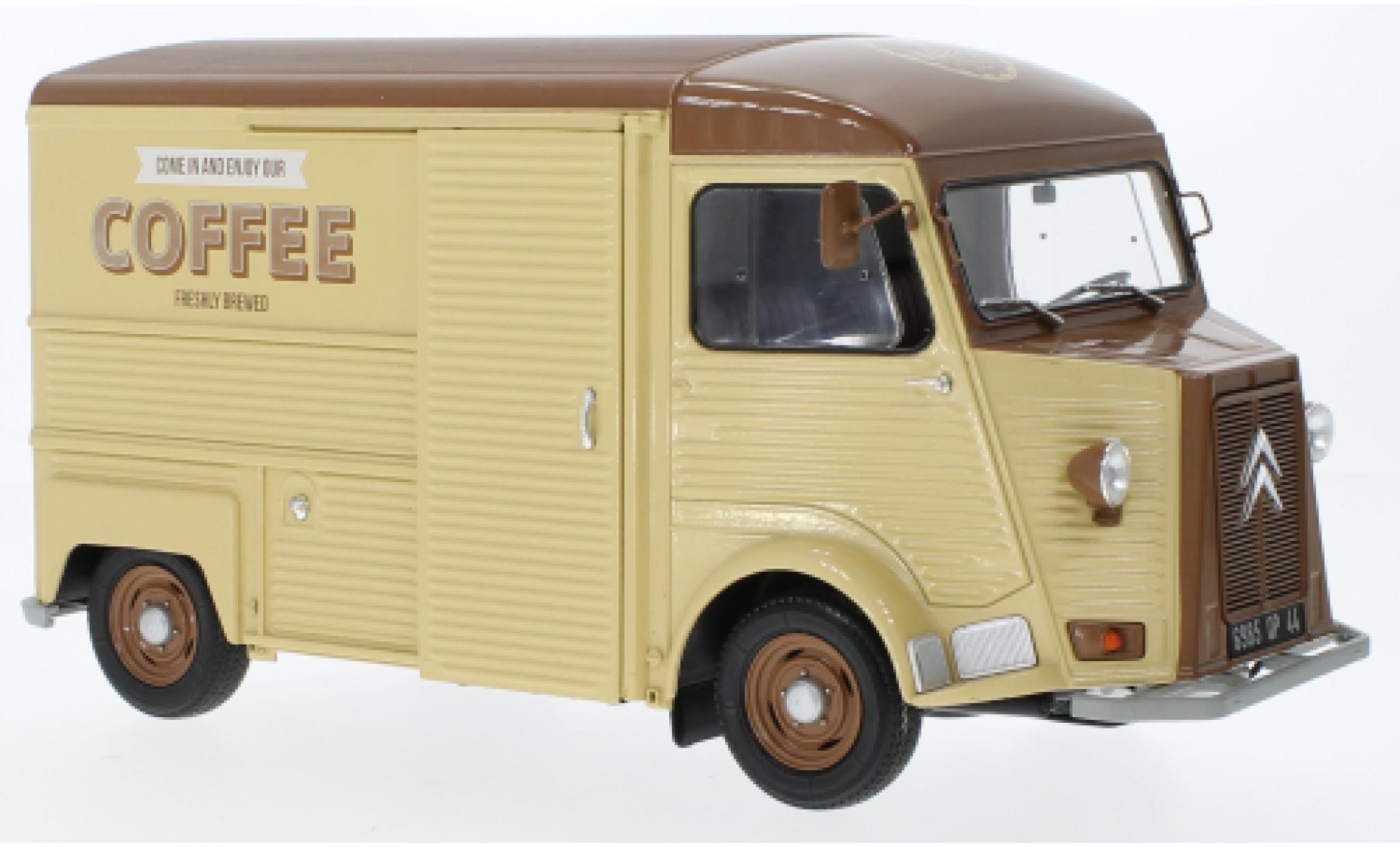 Citroen HY 1/18 Solido Food Truck Cafe Ambulant 1969 modelauto