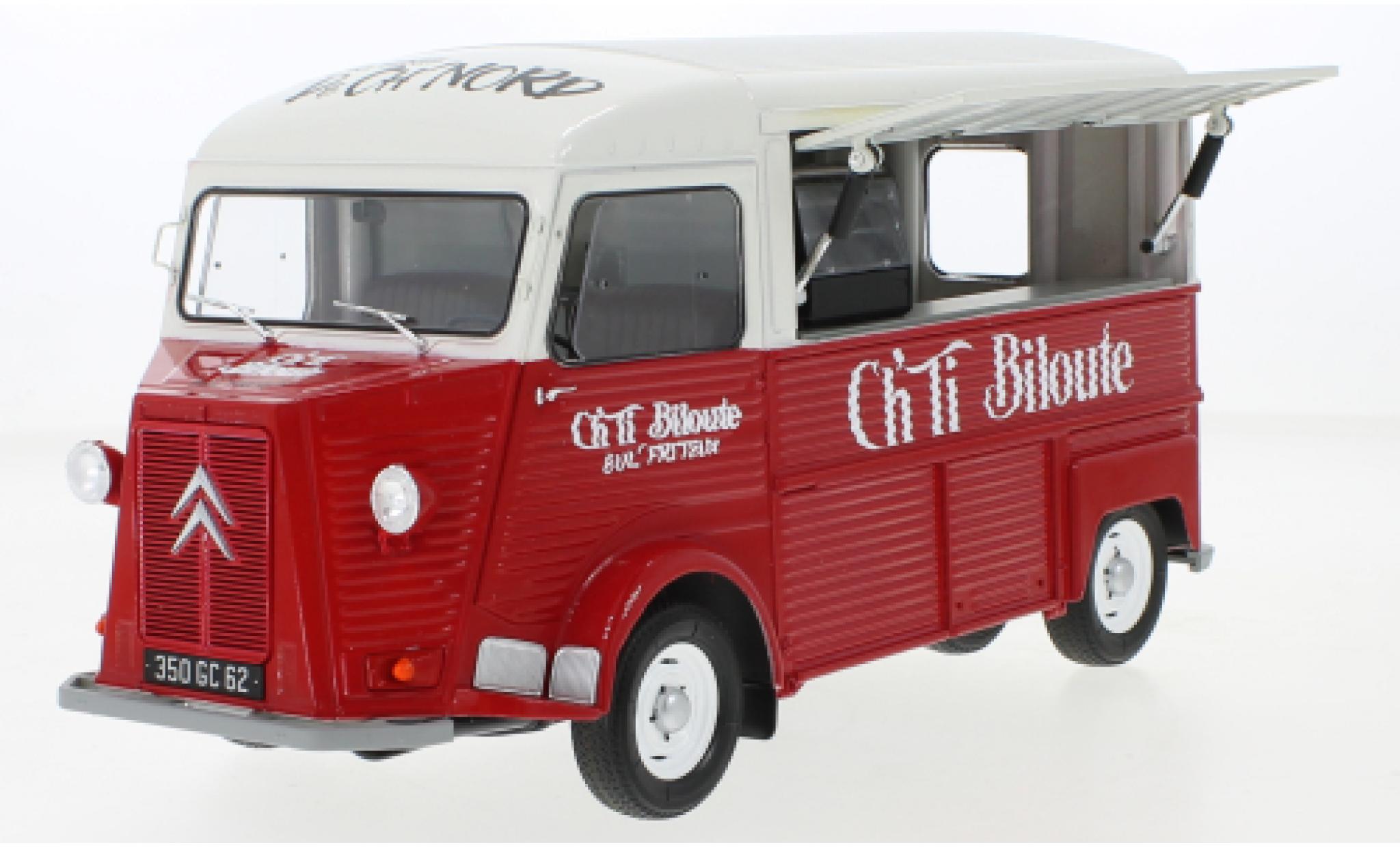 Citroen HY 1/18 Solido Food Truck Friterie Chti Biloute 1969 modelauto