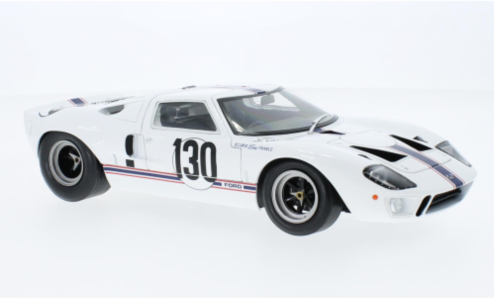 Ford GT40 1/18 Solido Mk I No.130 Ecurie France Targa Florio 1967 modelauto