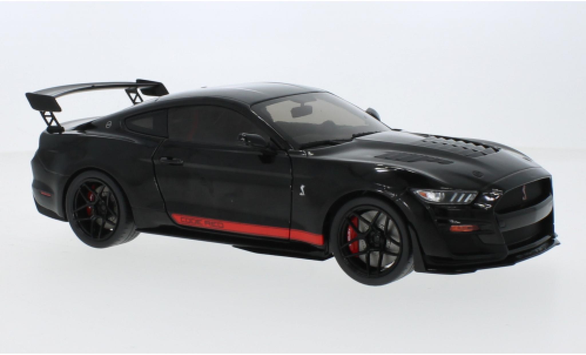 Shelby GT 500 1/18 Solido Ford Mustang Code Red zwart 2022 modelauto