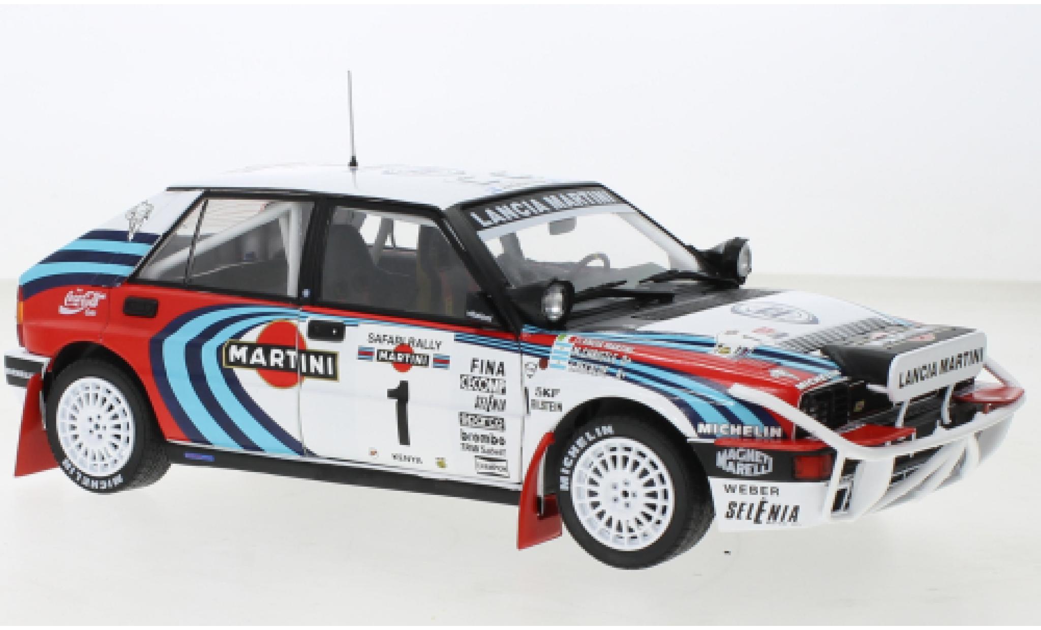 Lancia Delta 1/18 Solido HF Integrale No.1 Martini Martini Rallye WM Safari Rallye 1991 modelauto