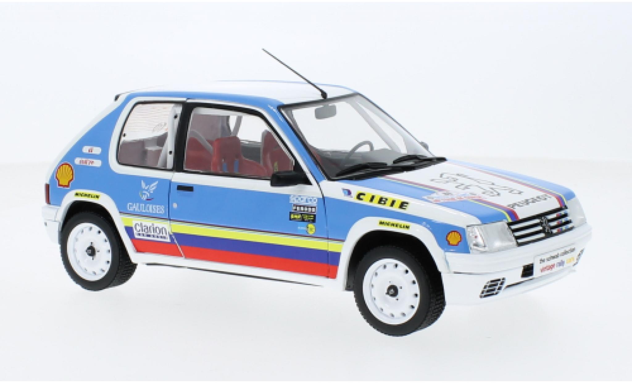 Peugeot 205 1/18 Solido GTI 1.9 The Schwab Collection 1990 modelauto