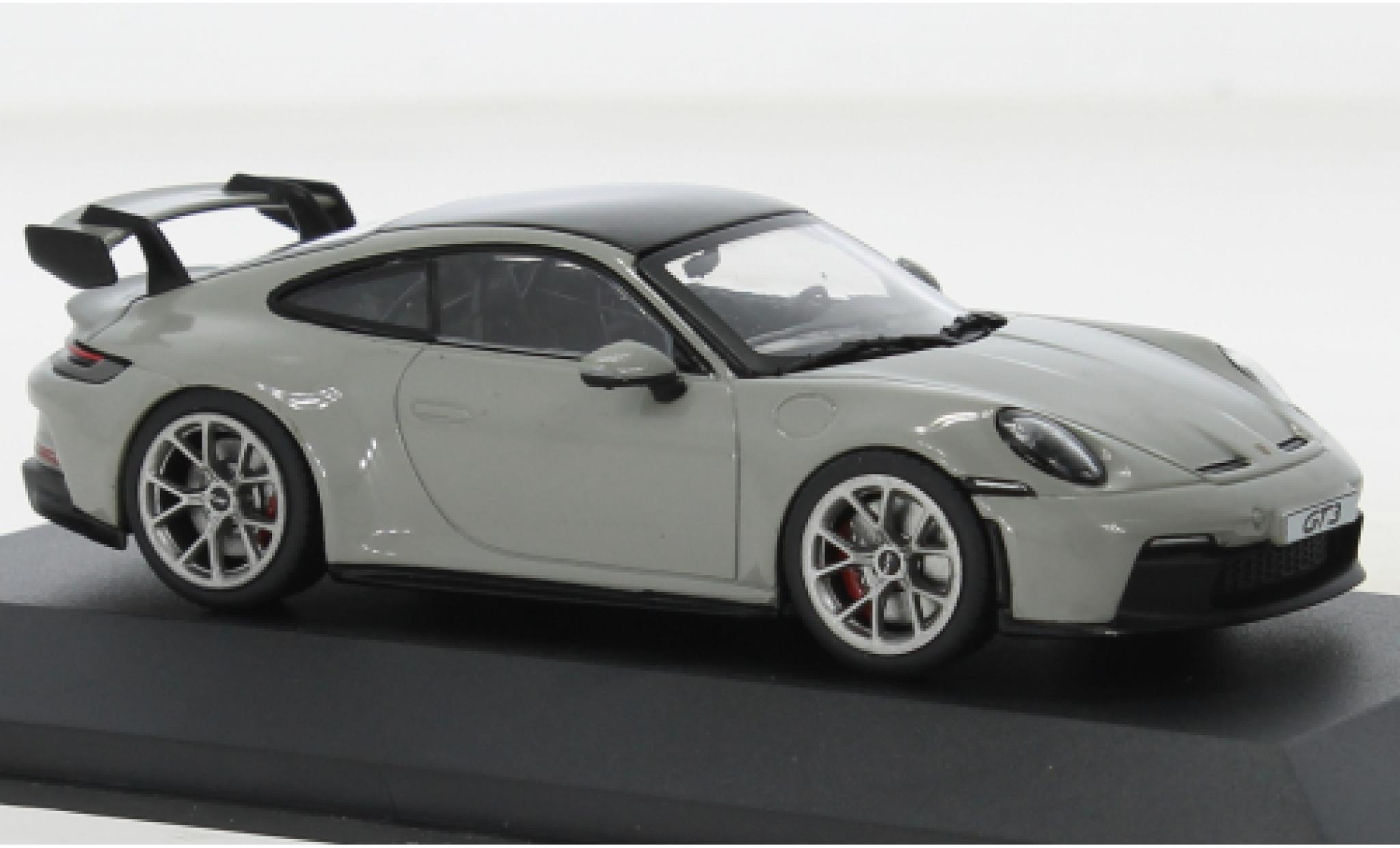 Porsche 992 GT3 1/43 Solido 911  grijs modelauto