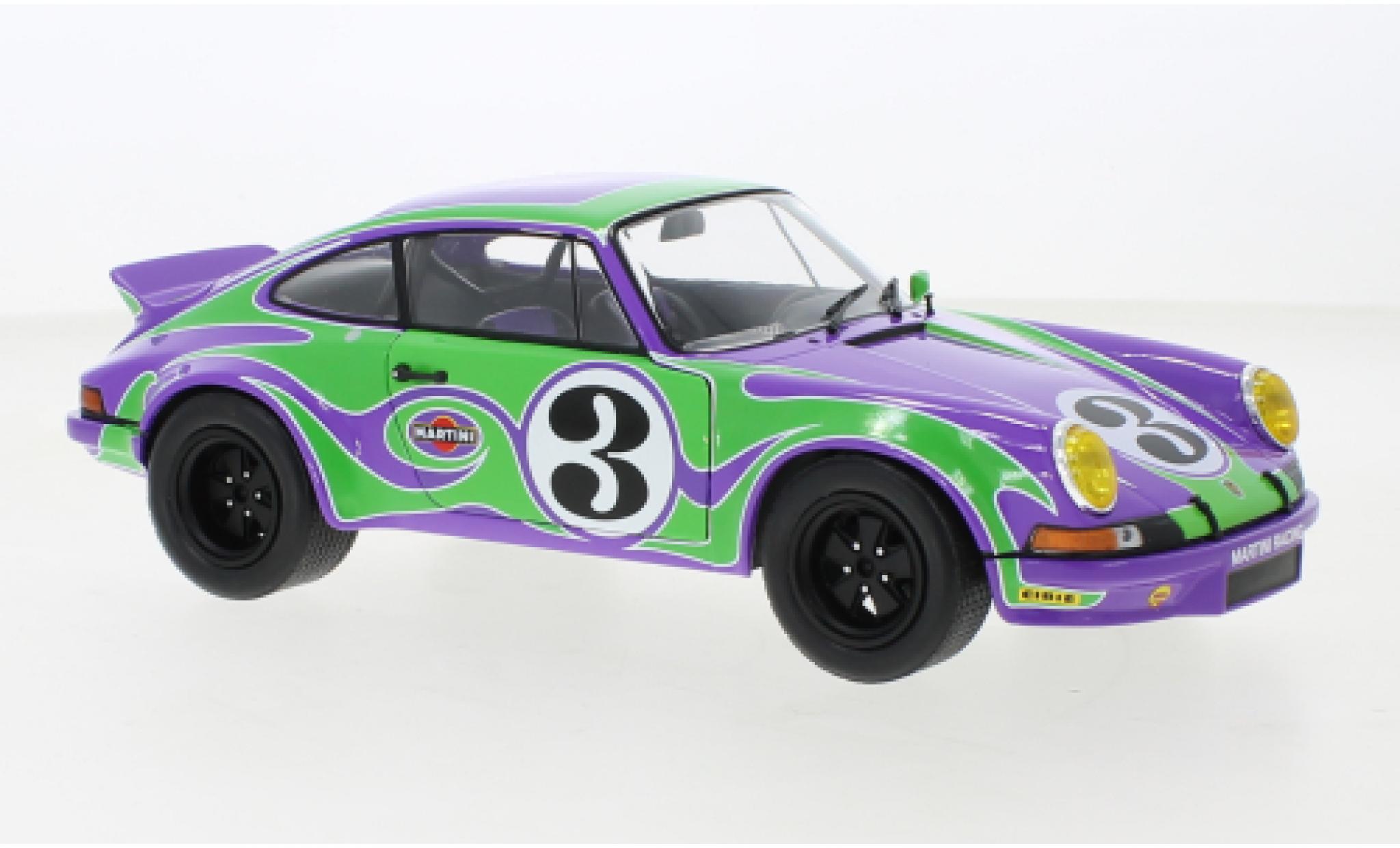 Porsche 911 1/18 Solido RSR Hippy Tribute 1973 modelauto