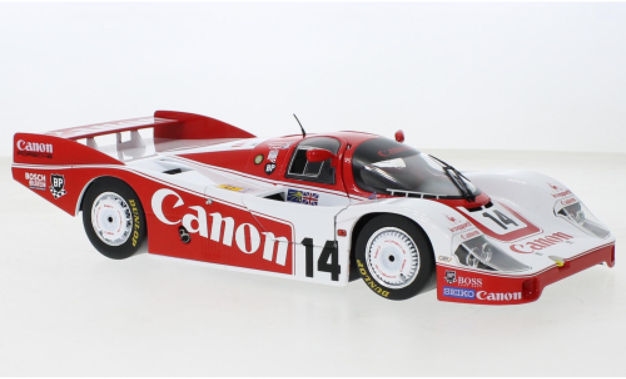 Porsche 956 1983 1/18 Solido LH No.14 Canon 24h Le Mans modelauto