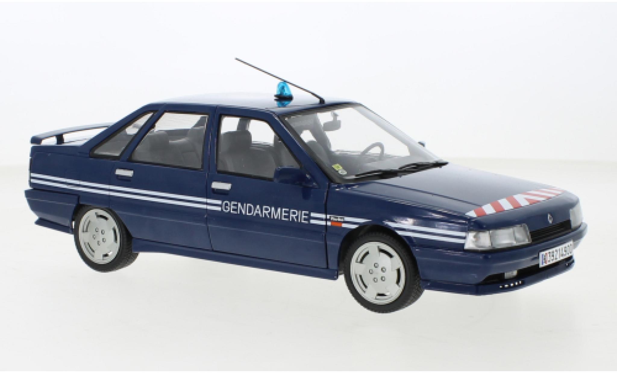 Renault 21 1/18 Solido Turbo Gendarmerie (F) 1992 modelauto
