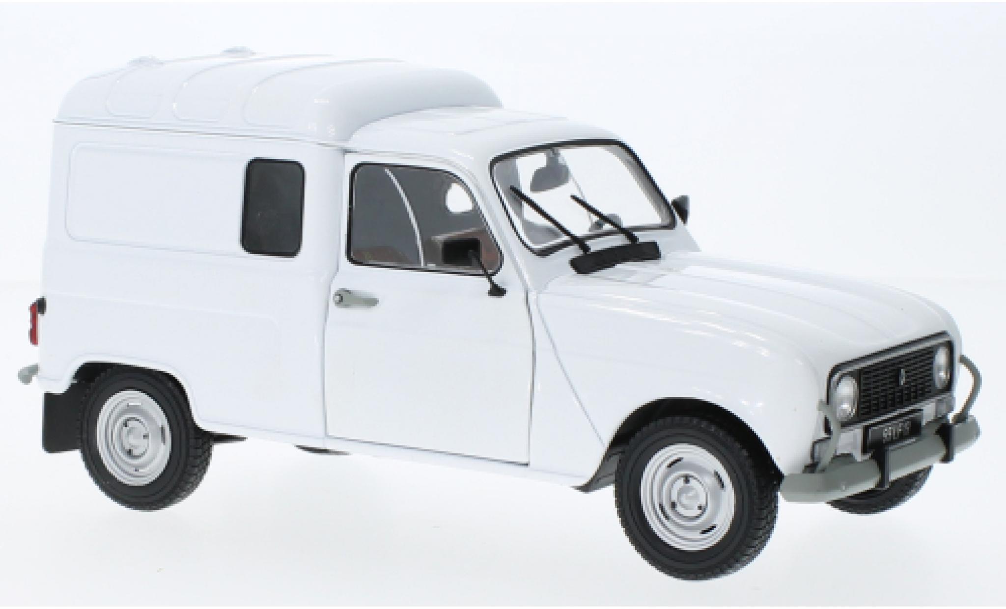 Renault 4 1/18 Solido LF wit 1975 modelauto