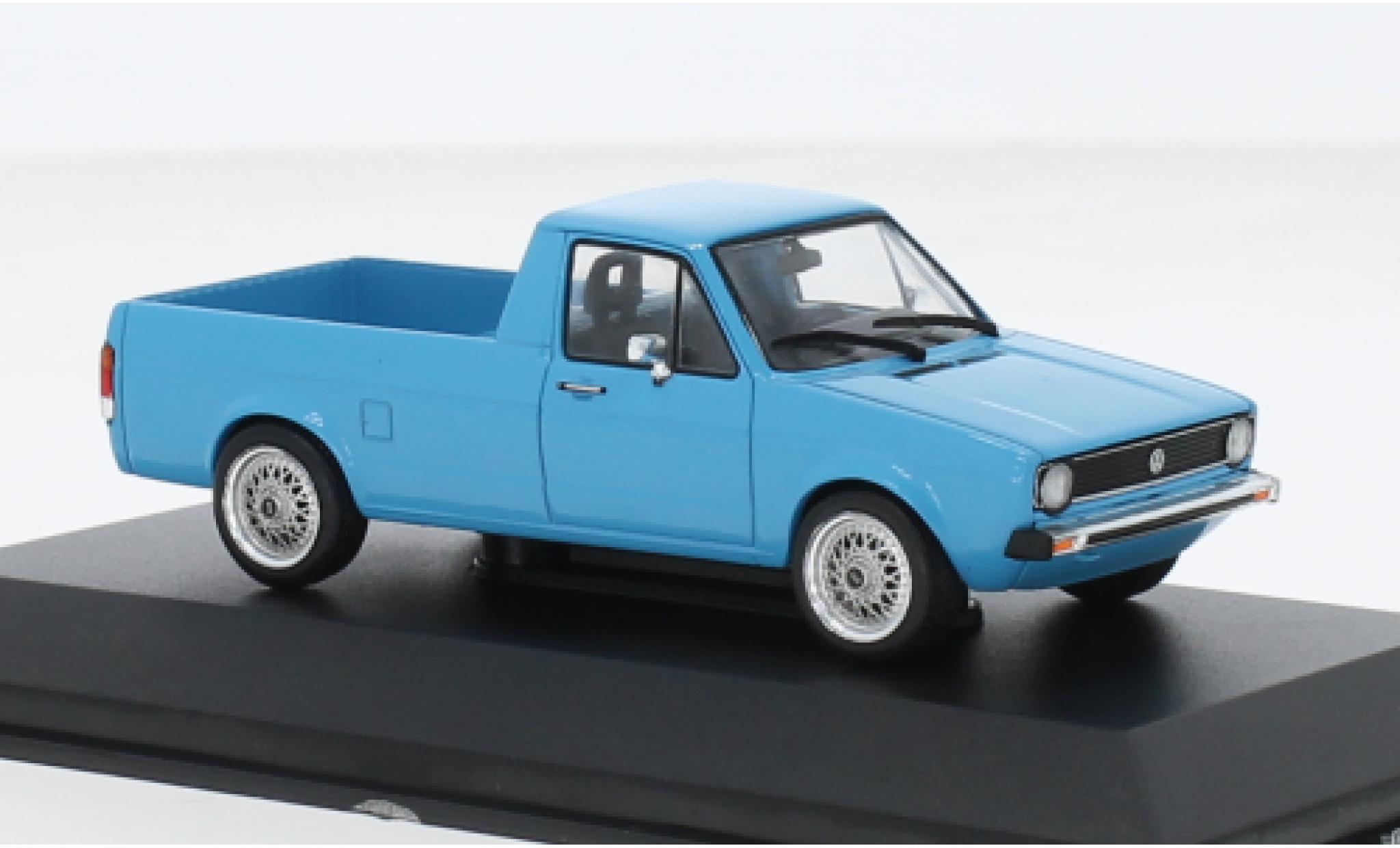 Volkswagen Caddy 1/43 Solido (14D) blauw 1990 1:43 modelauto