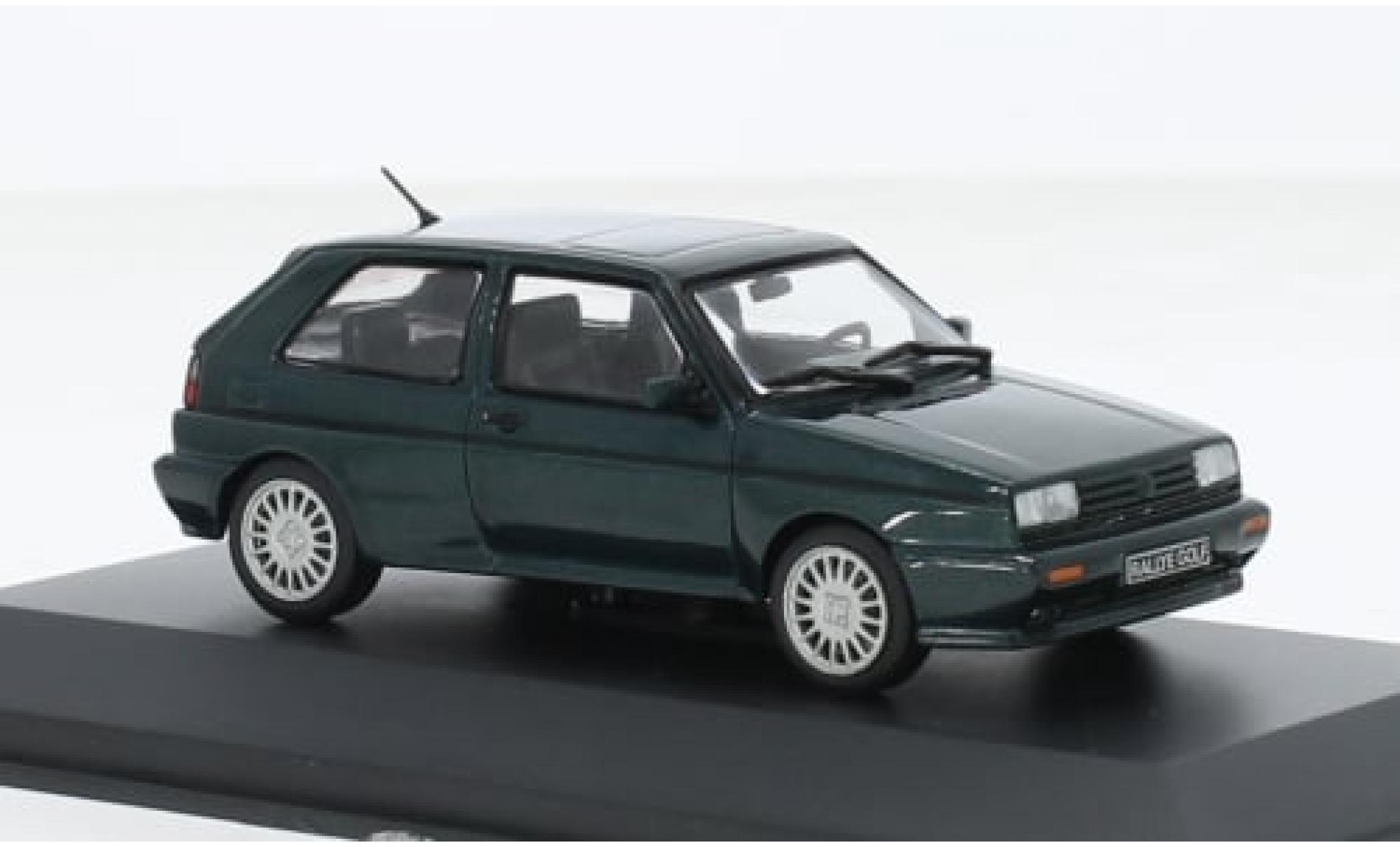 Volkswagen Golf 1/43 Solido II Rallye G60 metallic groen 1:43 modelauto