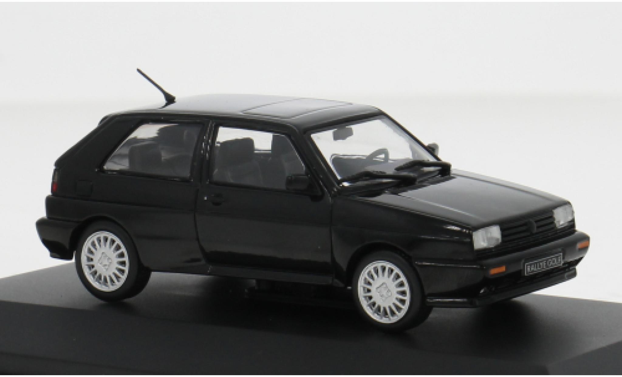 Volkswagen Golf 1/43 Solido Rally MKII zwart 1989 1:43 modelauto