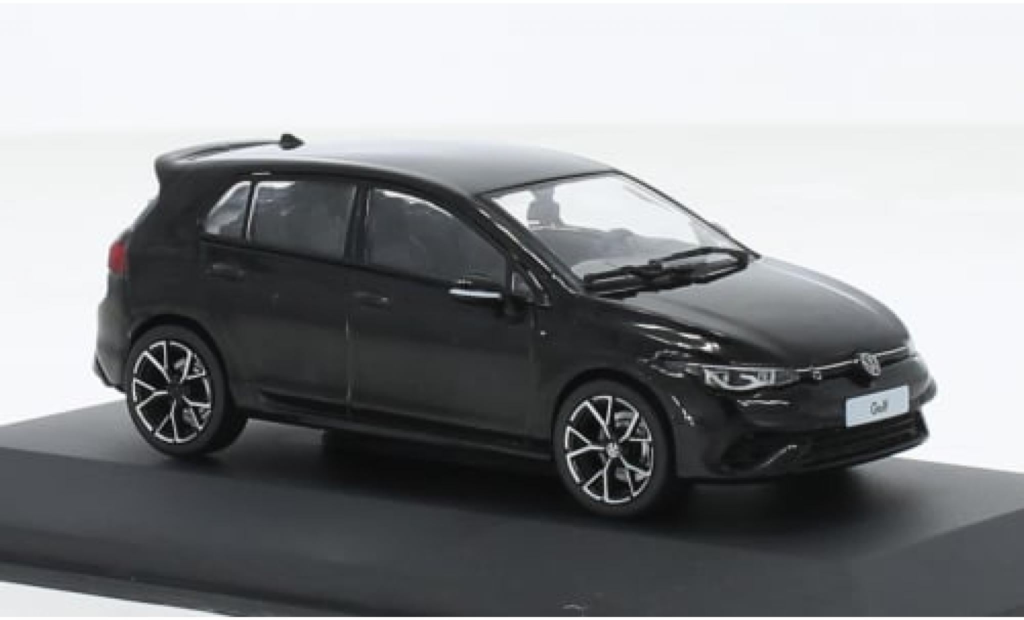 Volkswagen Golf 1/43 Solido VIII R zwart 2022 1:43 modelauto