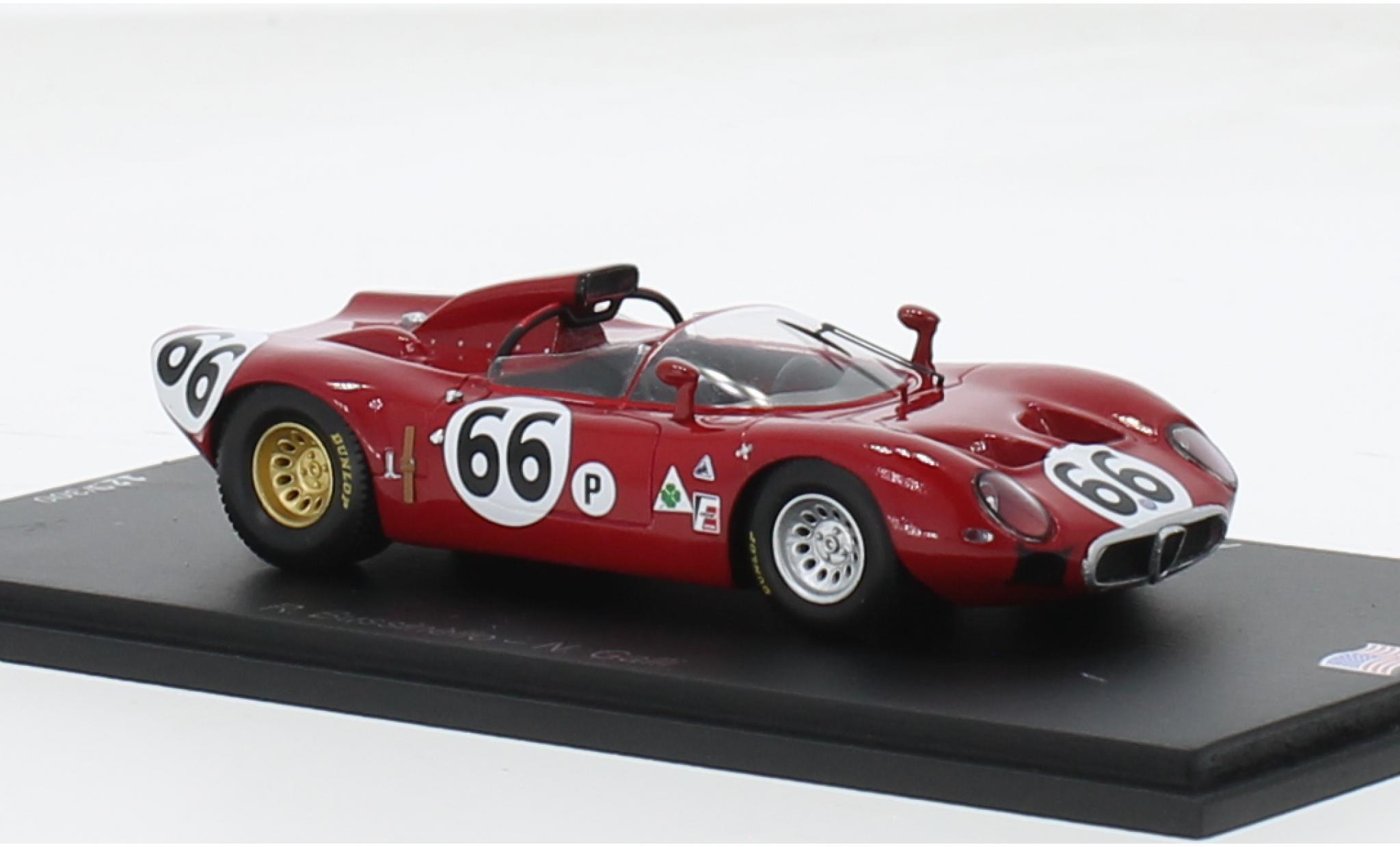 Alfa Romeo 33 1/43 Spark RHD No.66 IMSA 12h Sebring 1967 1:43 modelauto