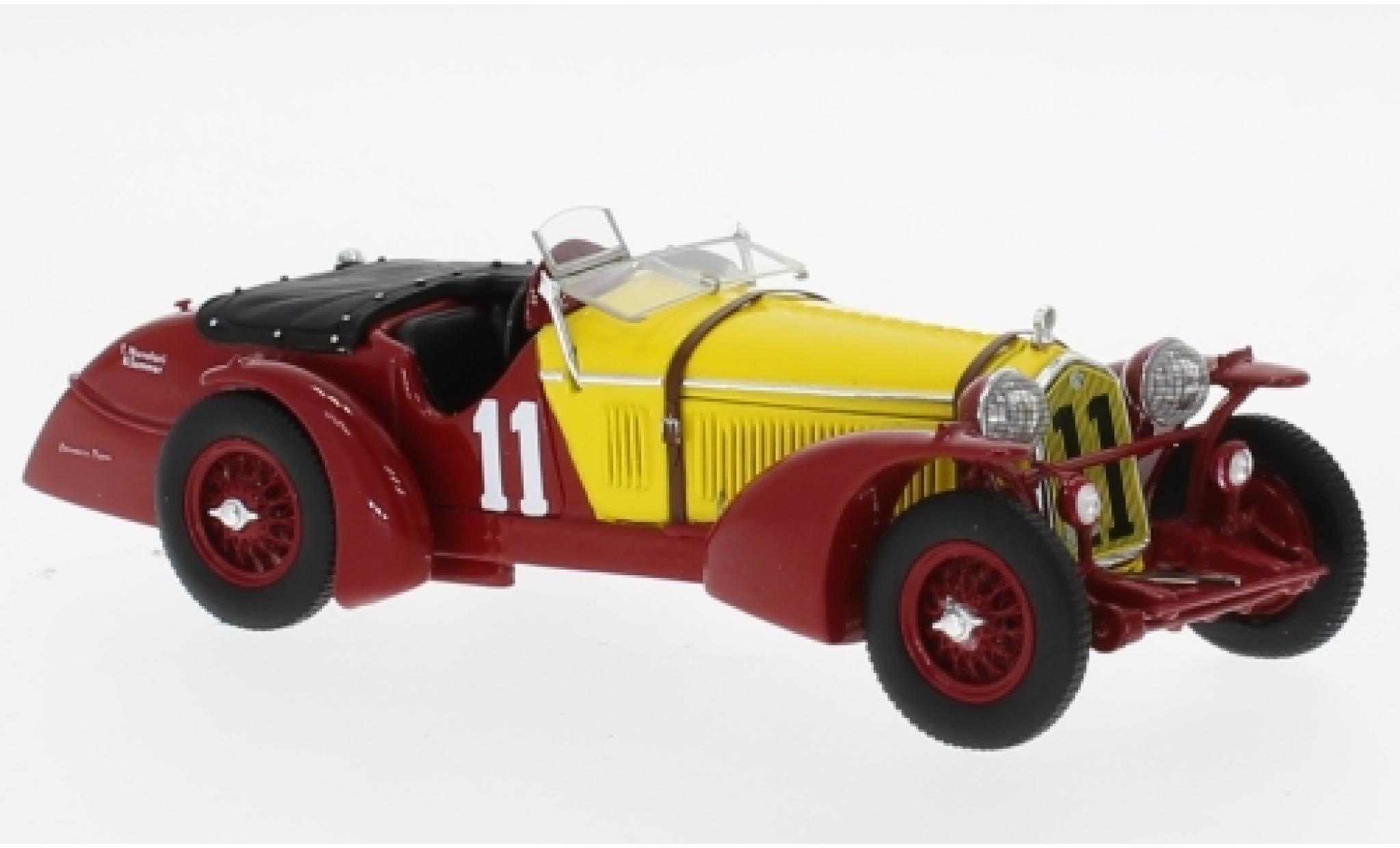 Alfa Romeo 8C 1/43 Spark RHD No.11 24h Le Mans 1933 R.Sommer/T.Nuvolari modelauto