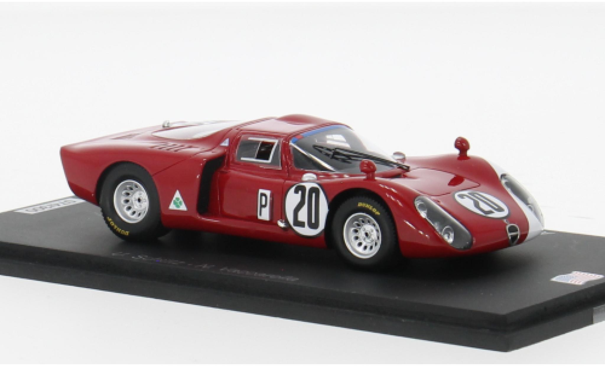 Alfa Romeo T33 1/43 Spark /2 24h Daytona 1968 #20 1:43 modelauto